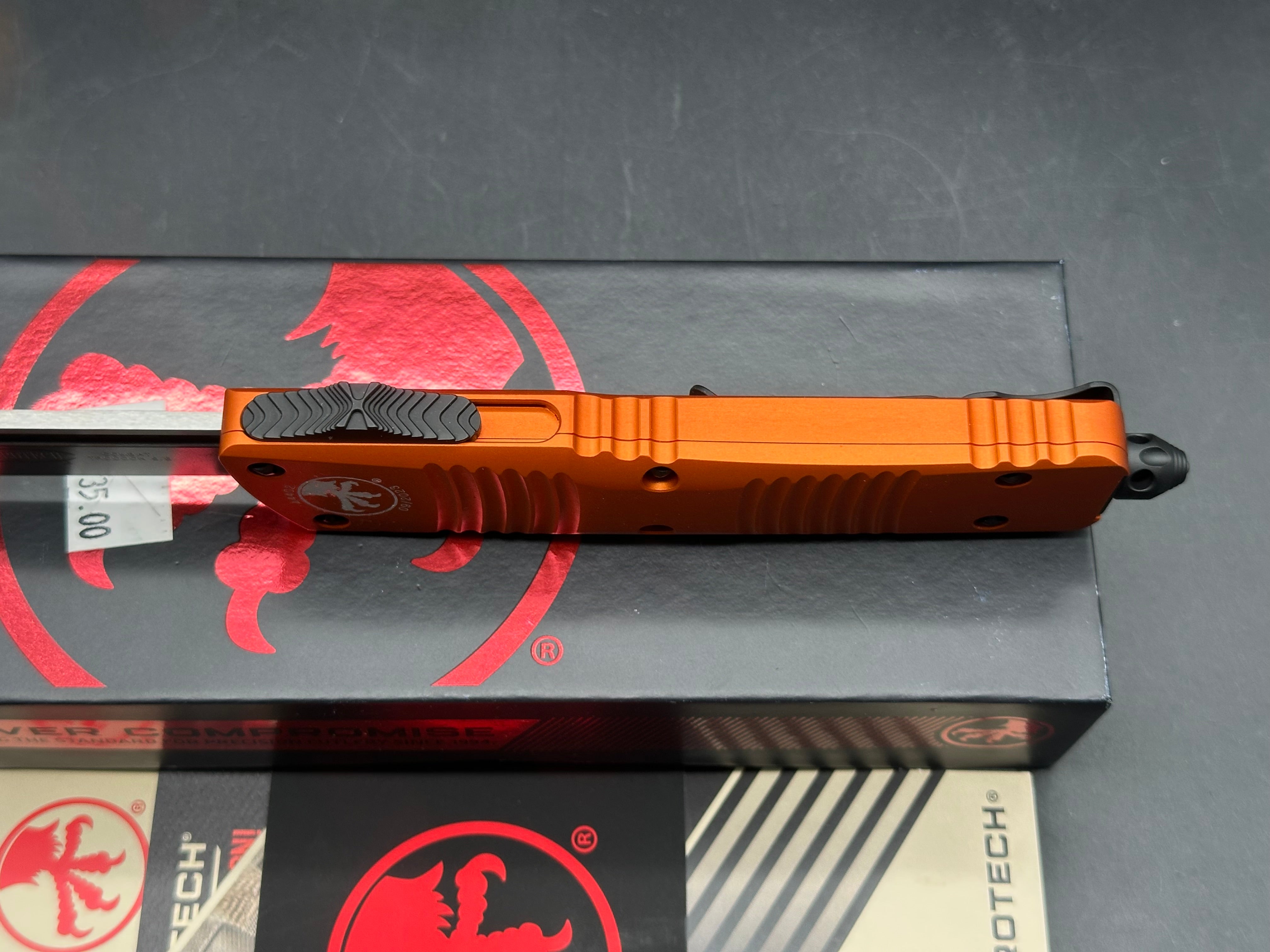 Microtech Combat Troodon Orange S/E 143-10R
