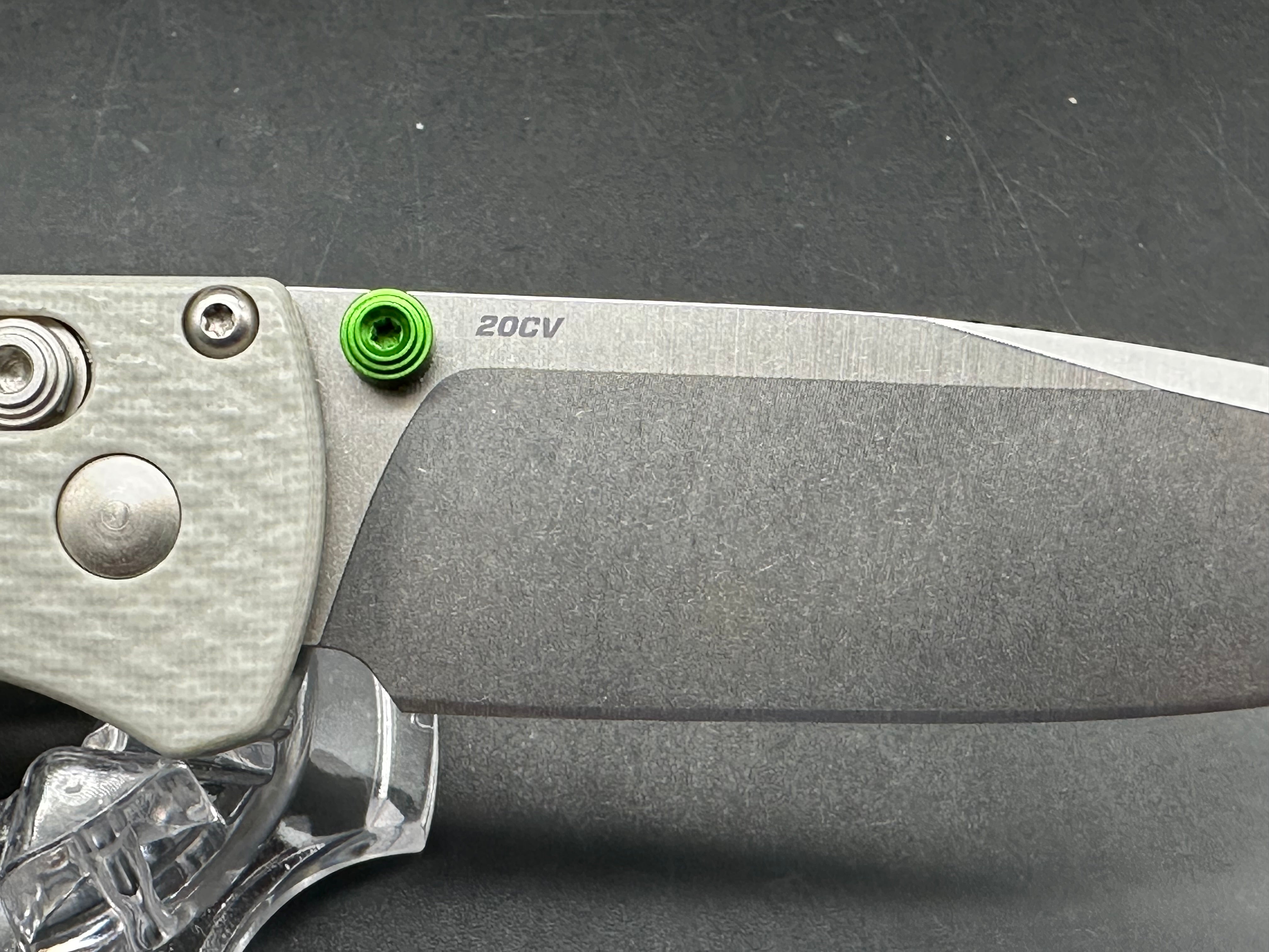 Benchmade Bugout w/ CPM-20CV Steel