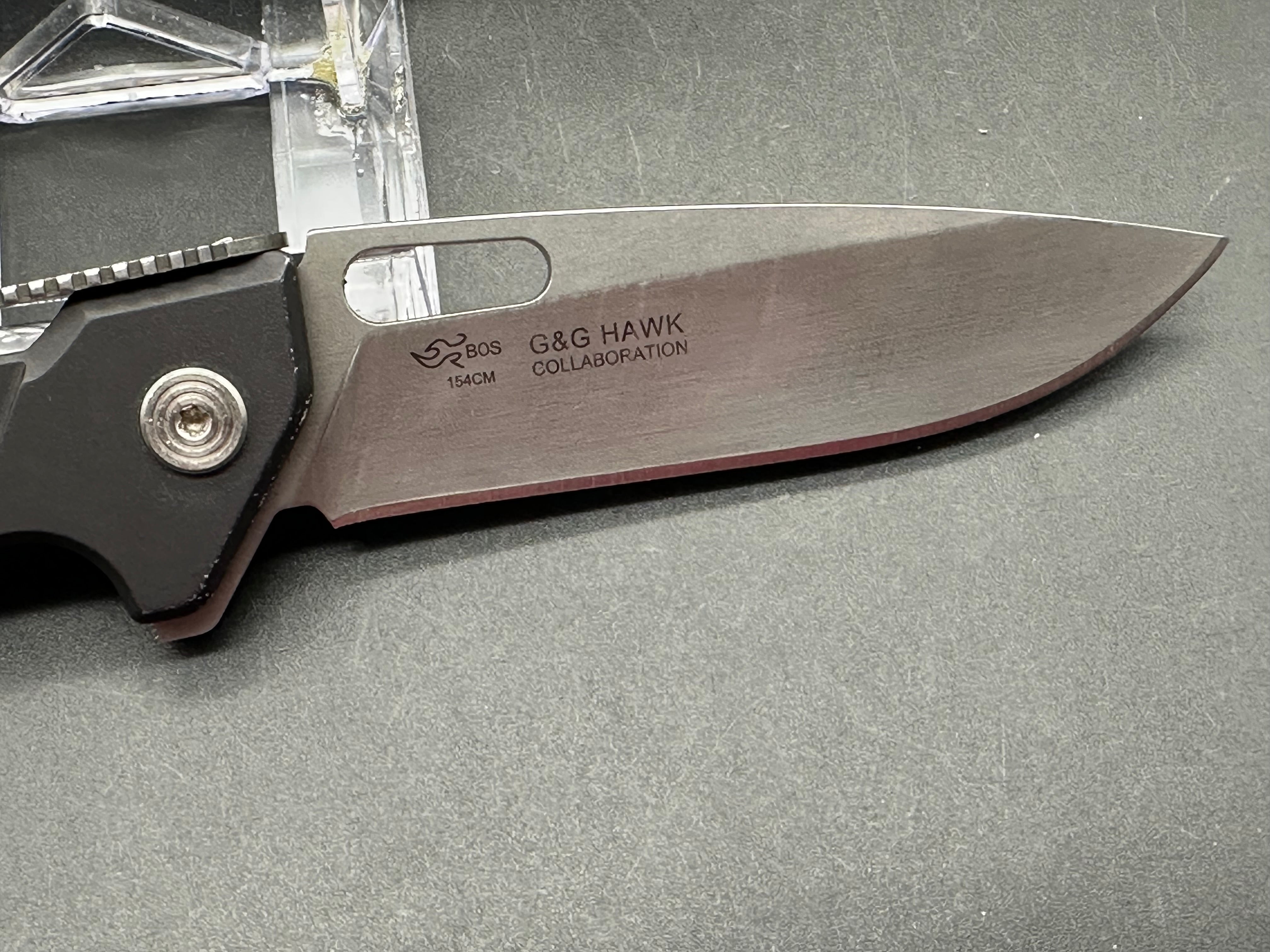 Buck 830 Marskman aluminum scales 154CM blade