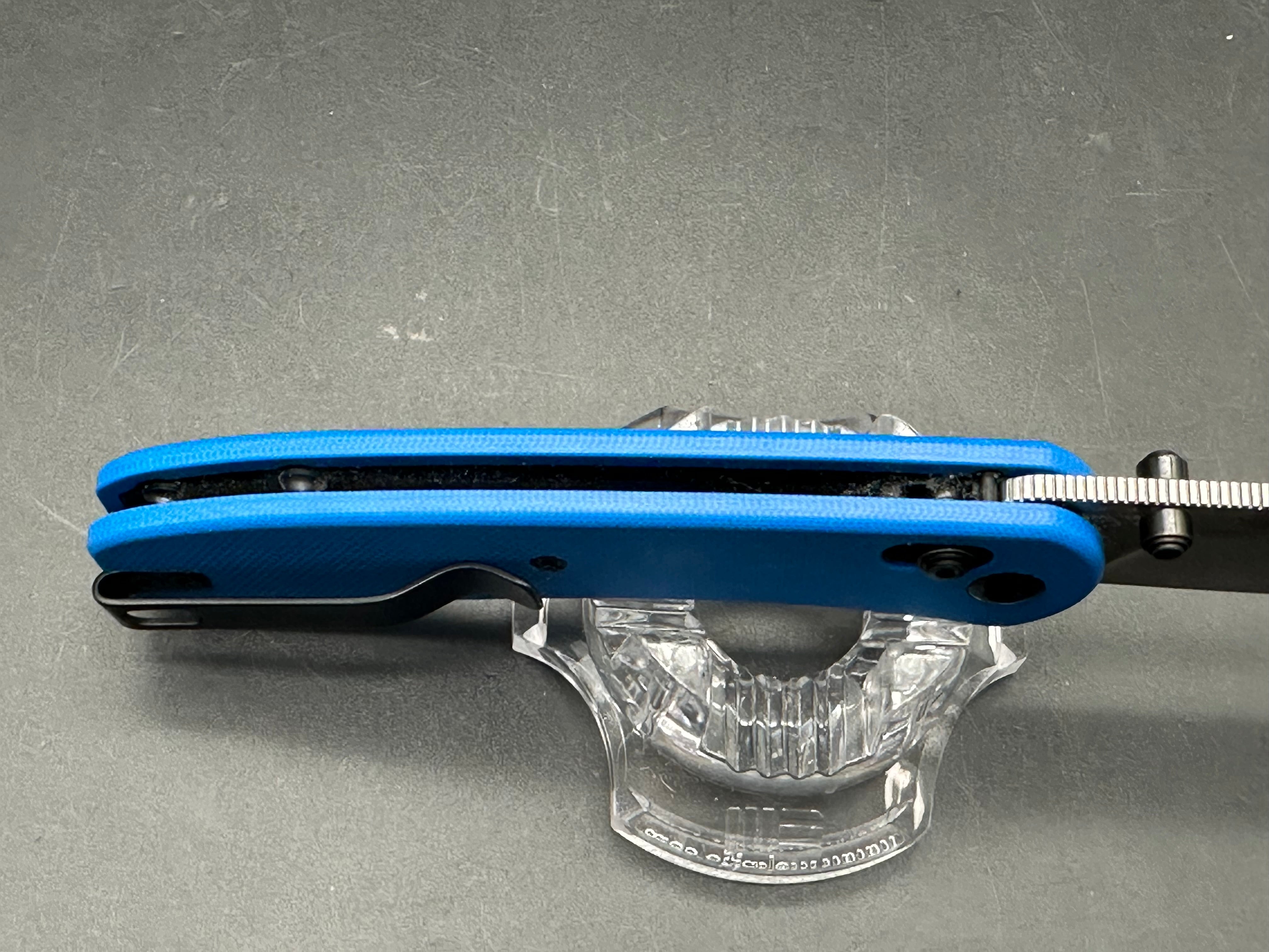 Knafs Lander 2 blue G10 scales CPM=S35VN Steel