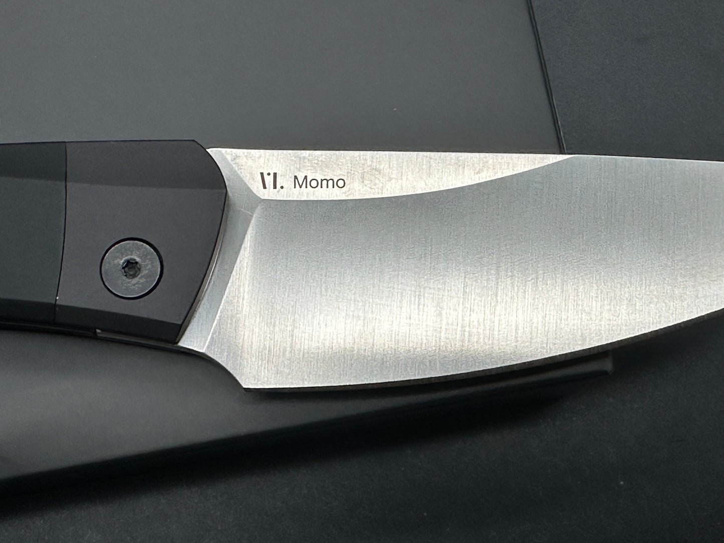 KIZER MOMO POCKET KNIFE 154CM BLADE LINER LOCK ALUMINIUM HANDLE