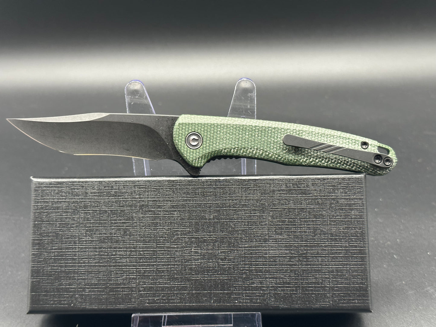 Civivi Mini Sandbar Green micarta