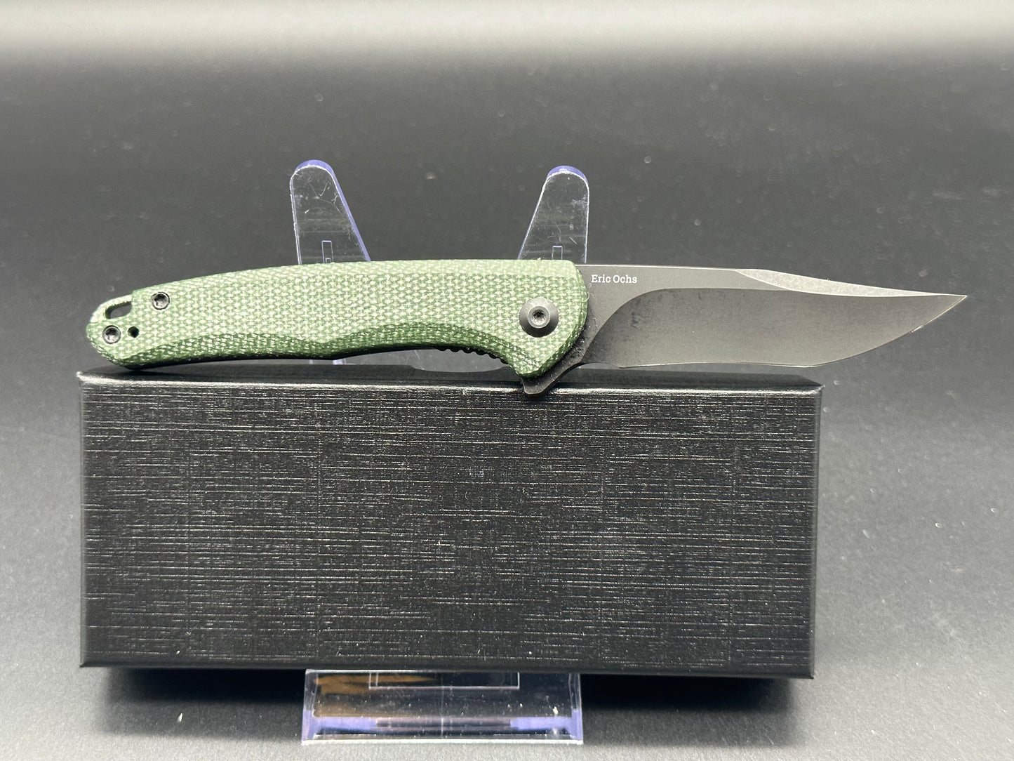 Civivi Mini Sandbar Green micarta