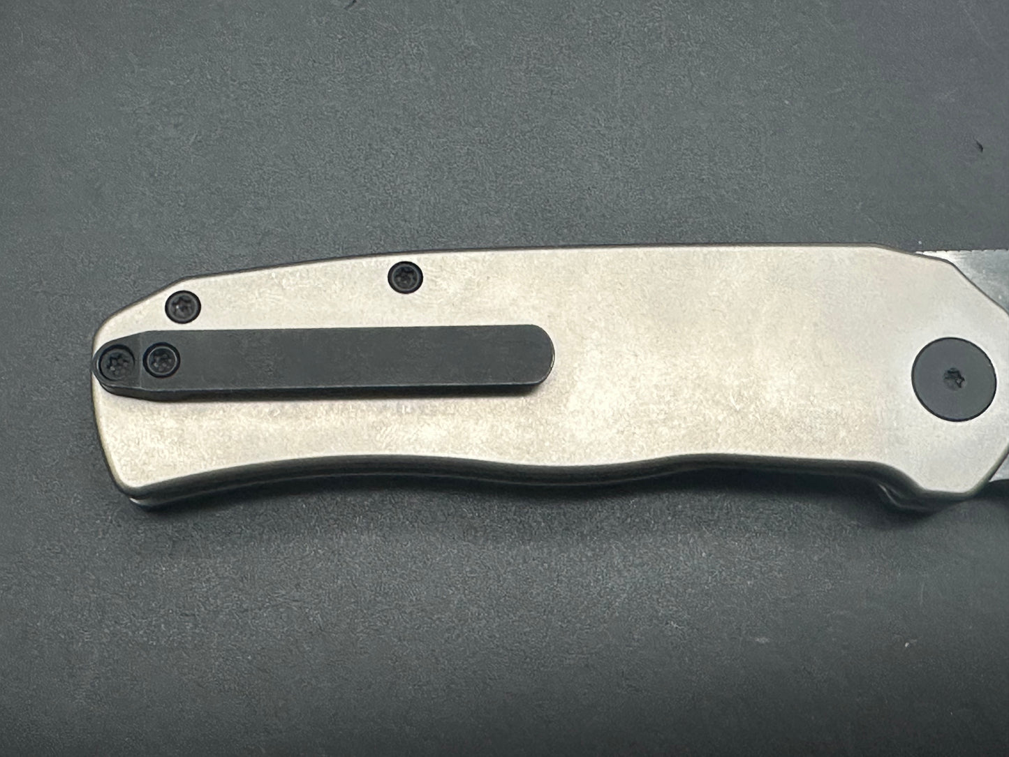 New Breed EDC Clydesdale Titanium handle w/14c28n blade