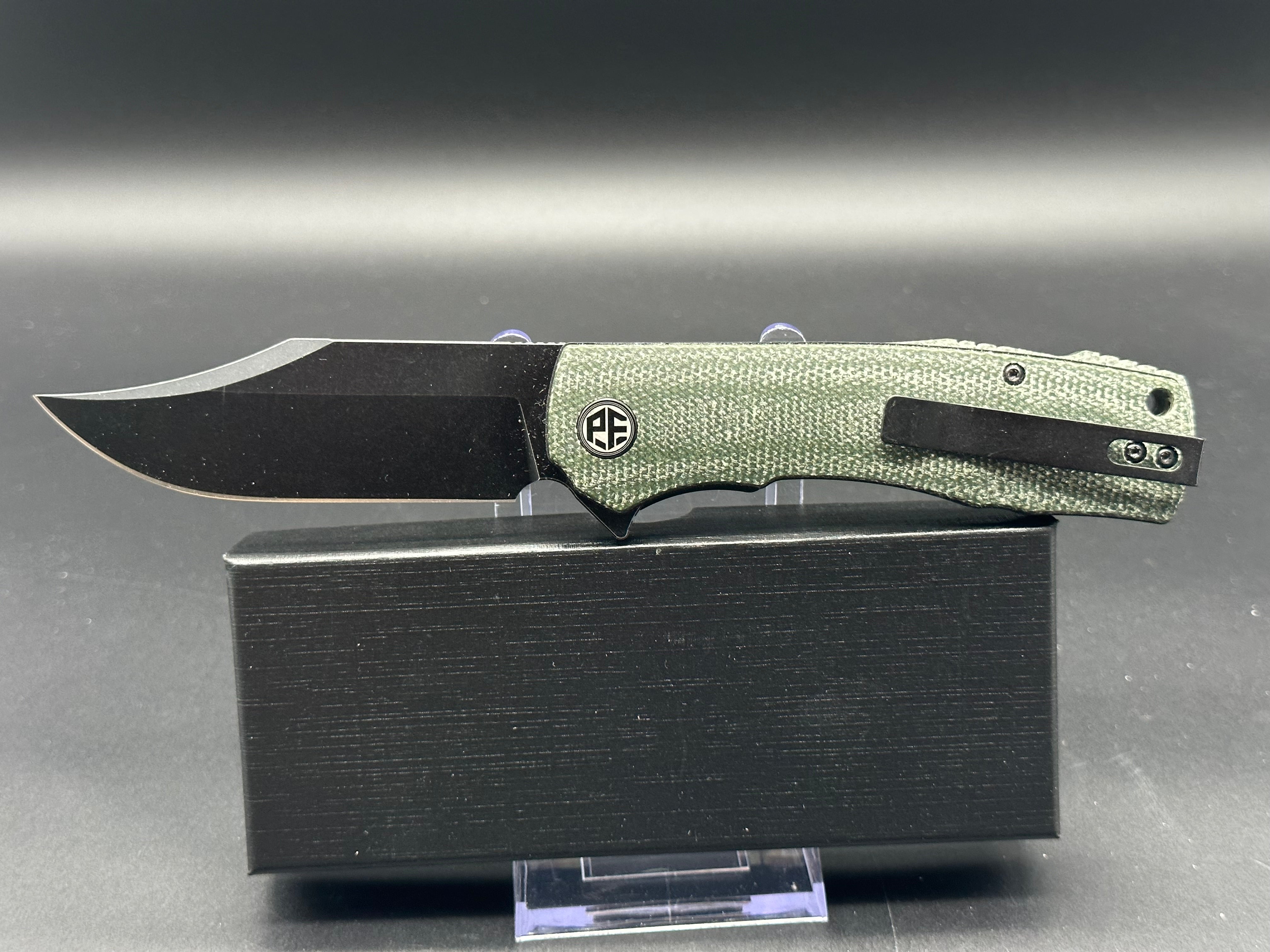 Petrified Fish PFP03 Victor Green Micarta