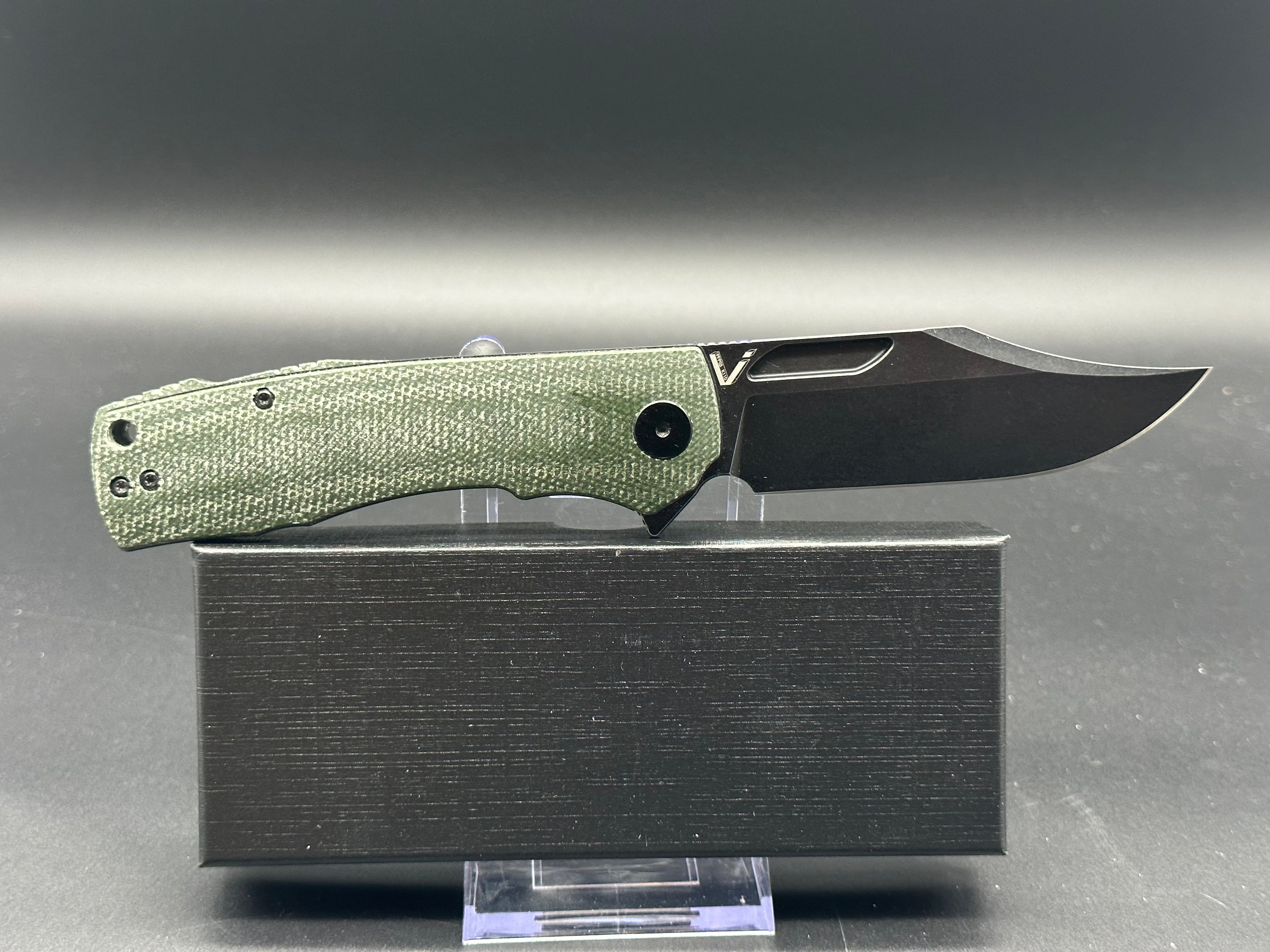 Petrified Fish PFP03 Victor Green Micarta