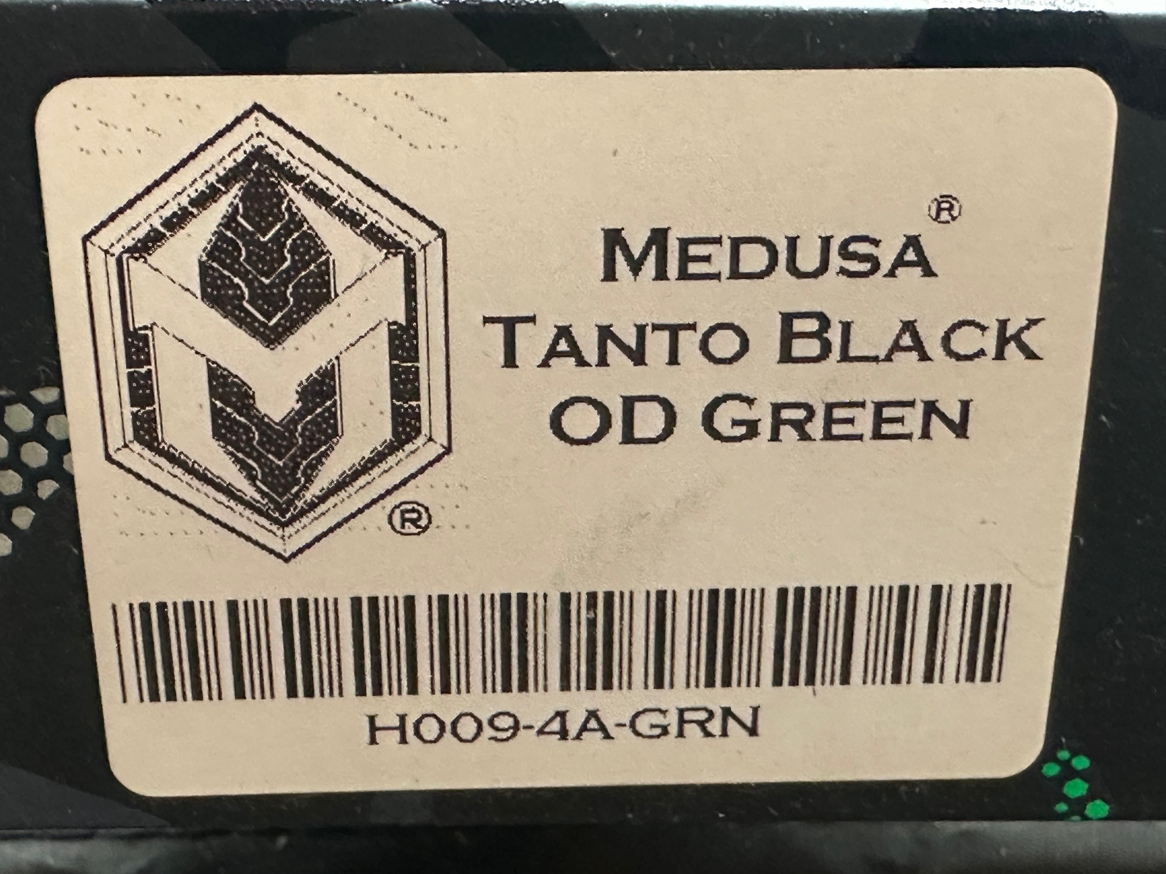 Heretic Medusa Tanto Black / OD Green