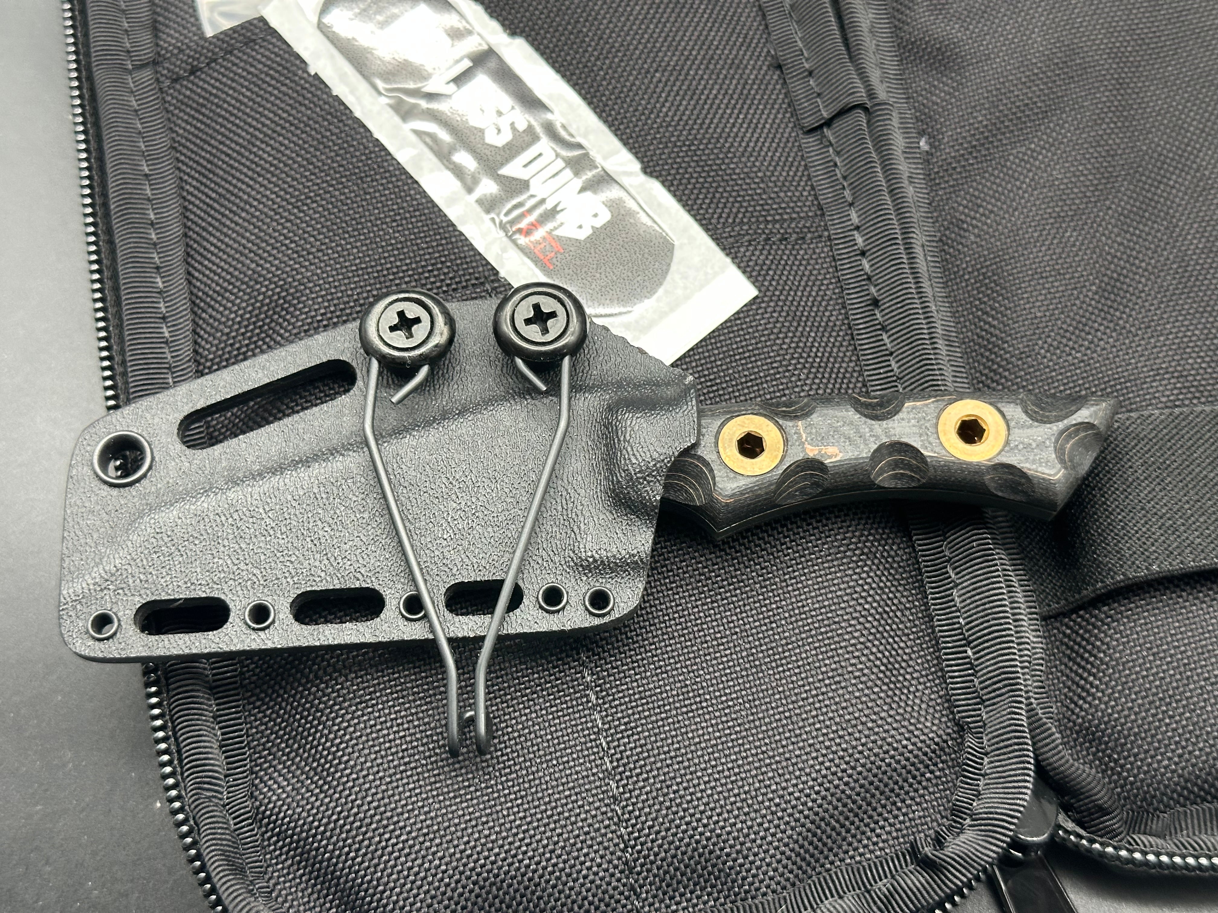 TKell Wharn EDC - BNIP - Limited edition #69 of 100. New neck carry chain and extra belt clip included
