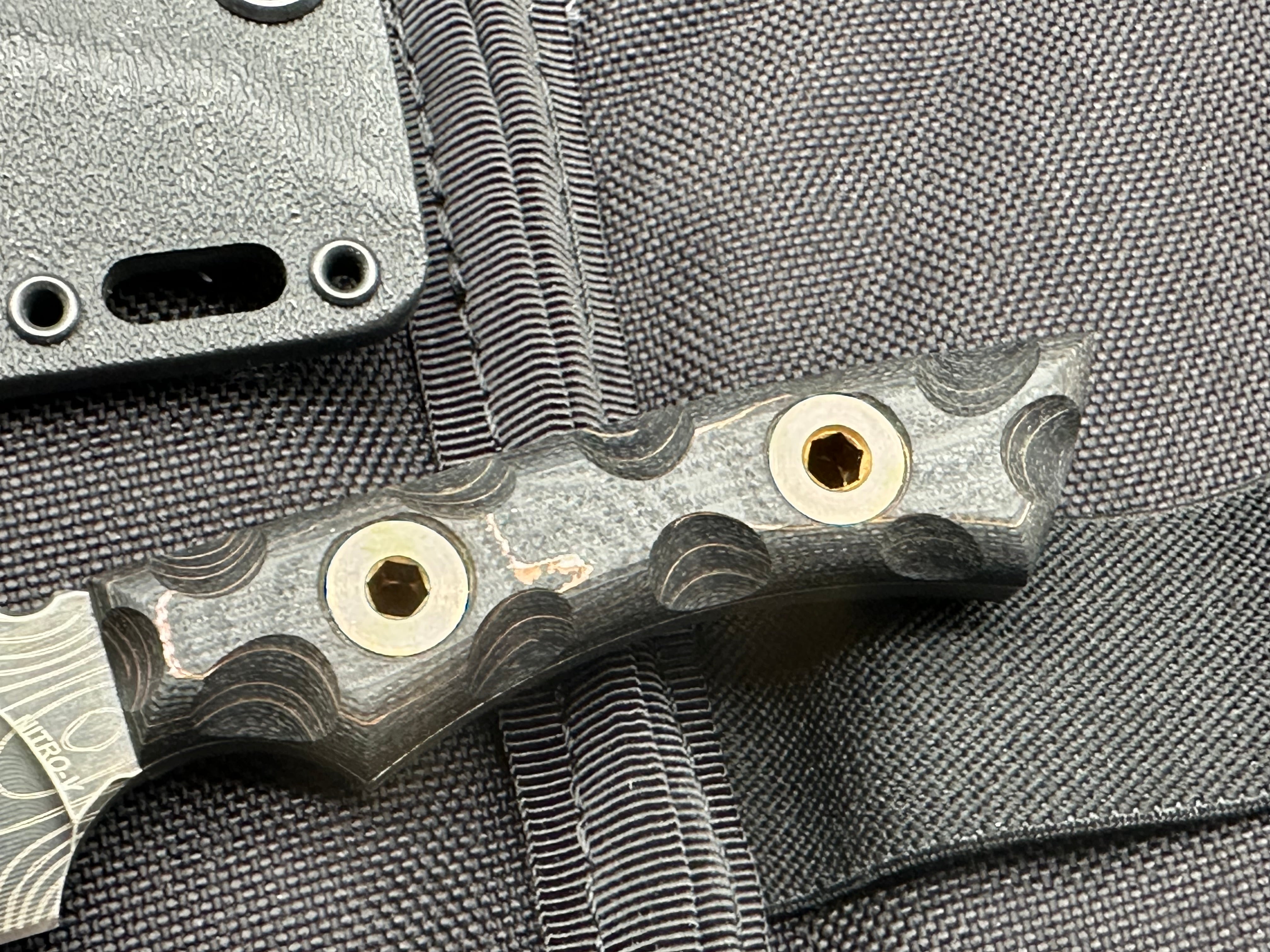 TKell Wharn EDC - BNIP - Limited edition #69 of 100. New neck carry chain and extra belt clip included