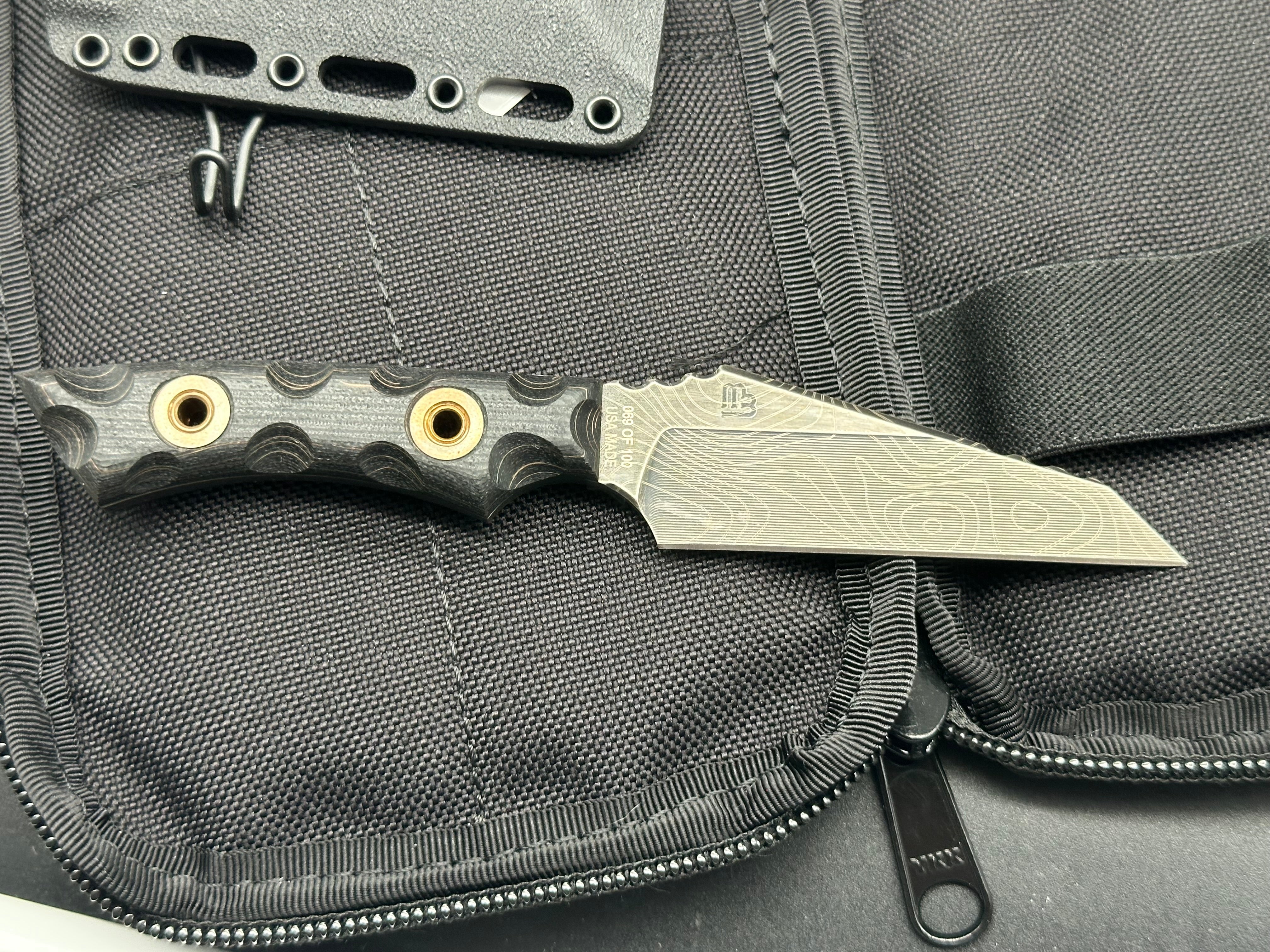 TKell Wharn EDC - BNIP - Limited edition #69 of 100. New neck carry chain and extra belt clip included
