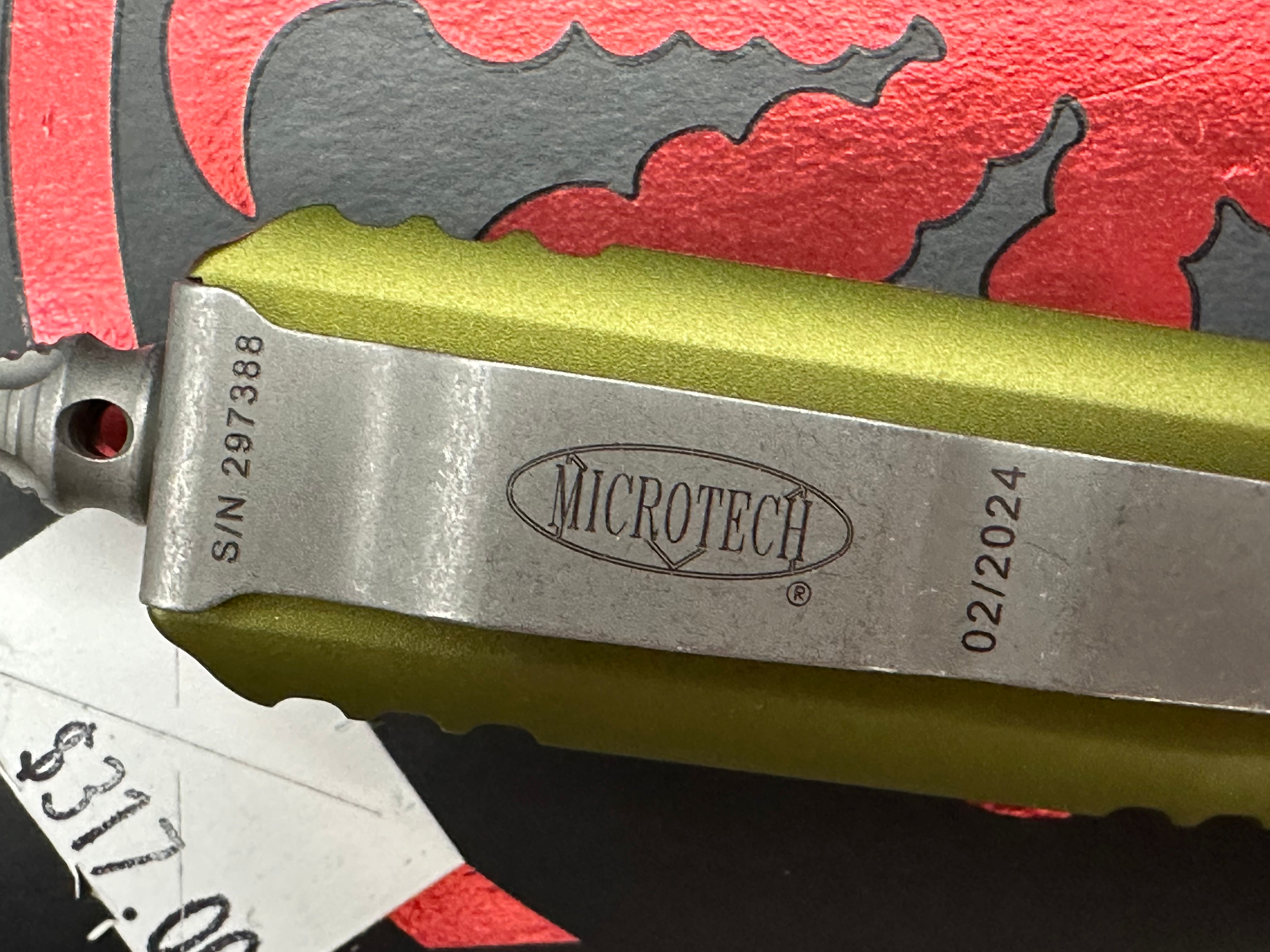 Microtech Ultratech S/E OTF Automatic OD Green (3.4" Apocalyptic)
