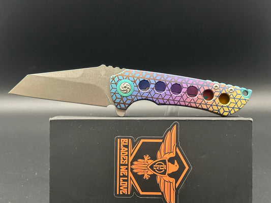 Kizer Critical by"Blades We Love", 3.6" S35VN stonewashed blade, 8.5" overall length, excellent condition, never used or carried,