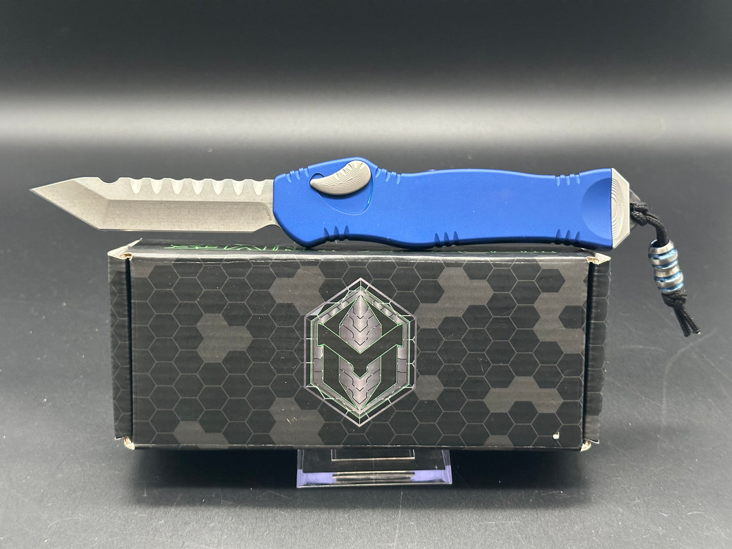 Heretic Hydra tanto, 3.6" Elmax stonewashed blade