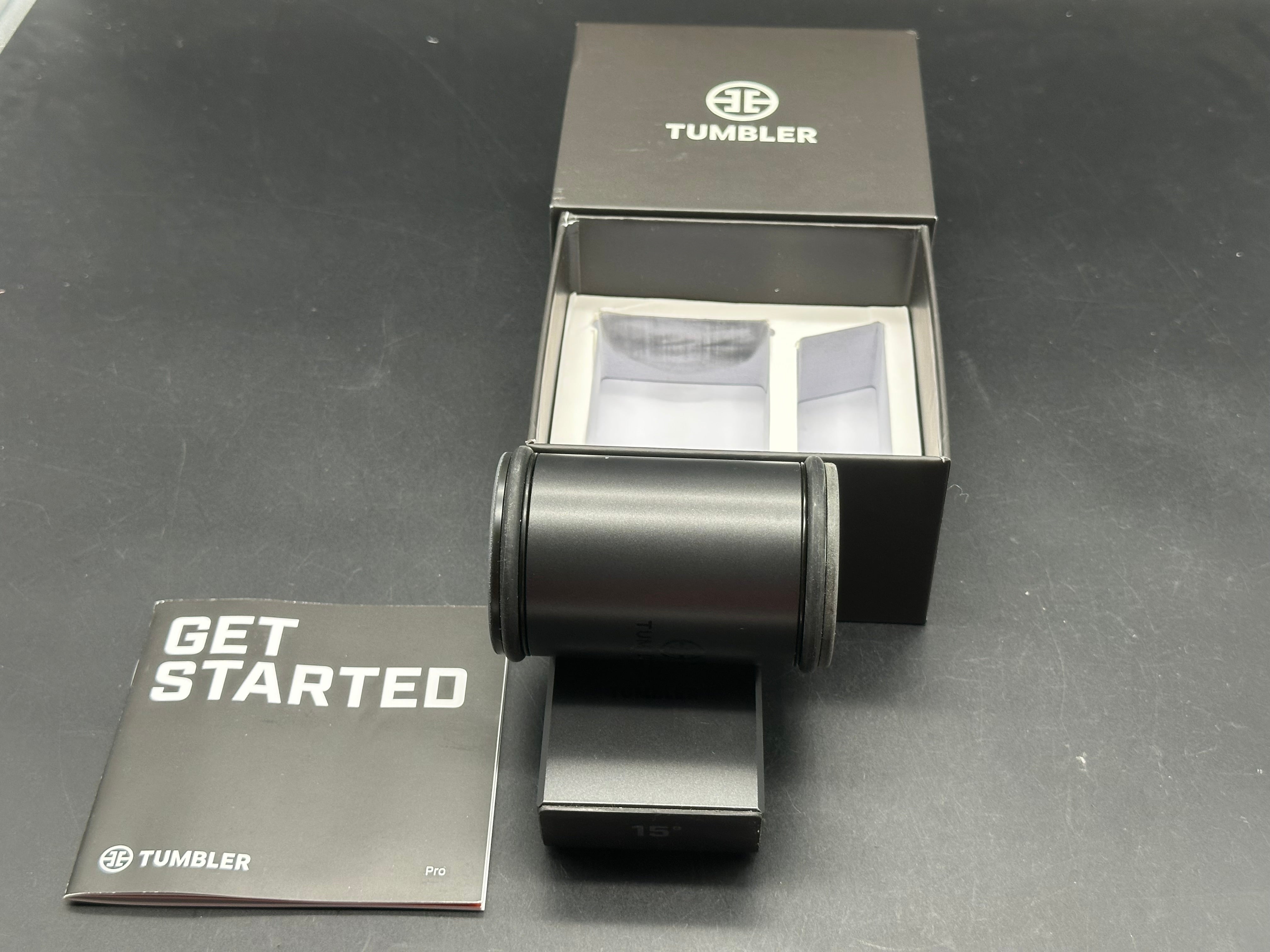 TUMBLER PRO CHARCOAL BLACK