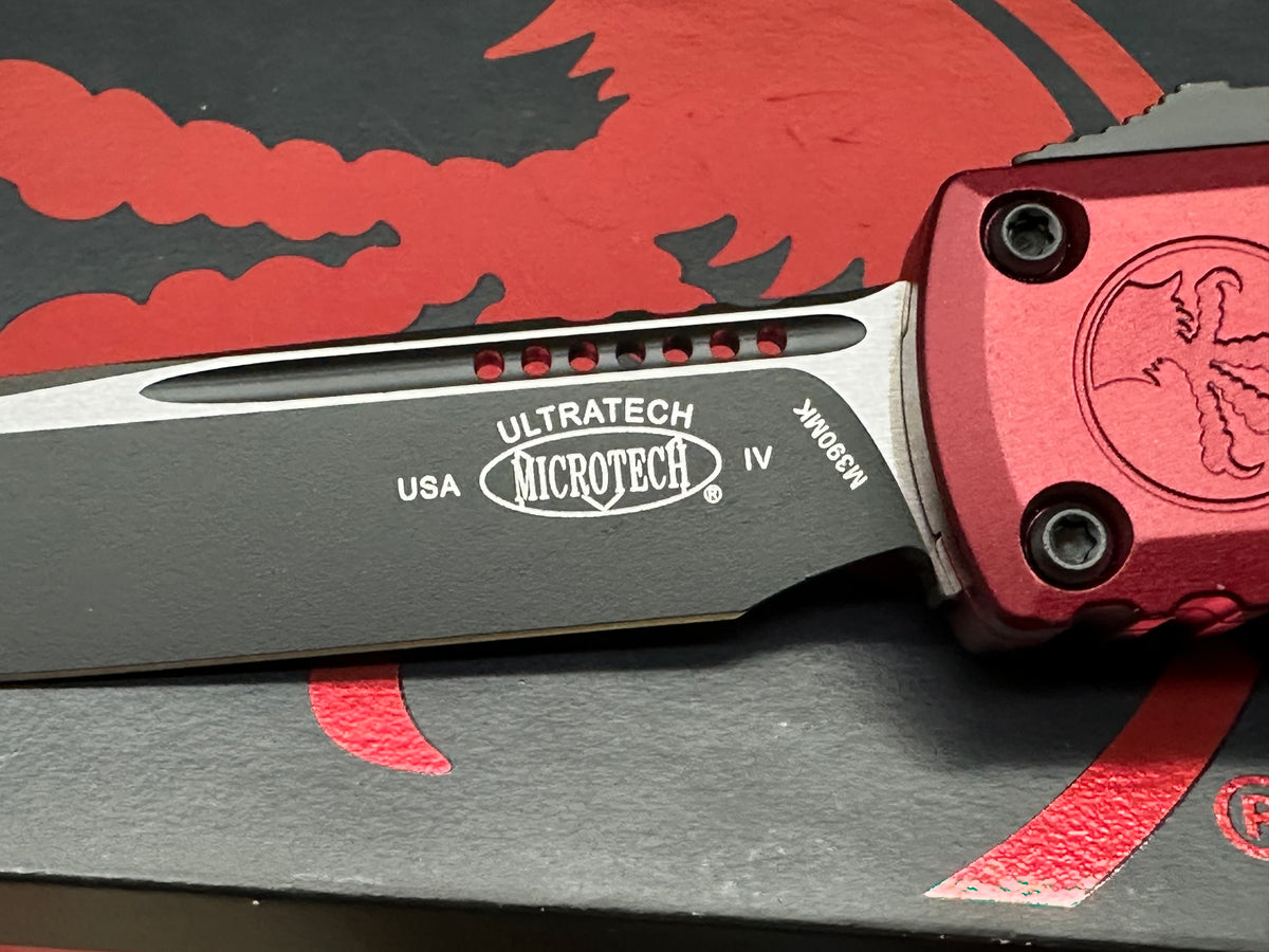Microtech Ultratech S/E Gen IV Merlot 11214-1 MR