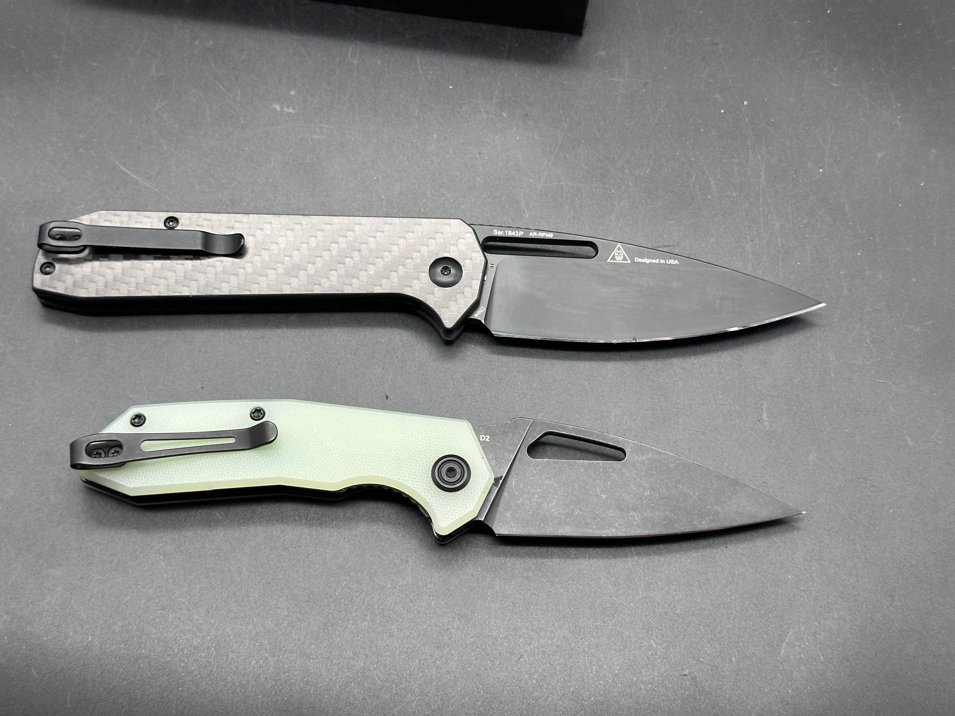 2 knife package Artisan Arion and Kubey Coeus