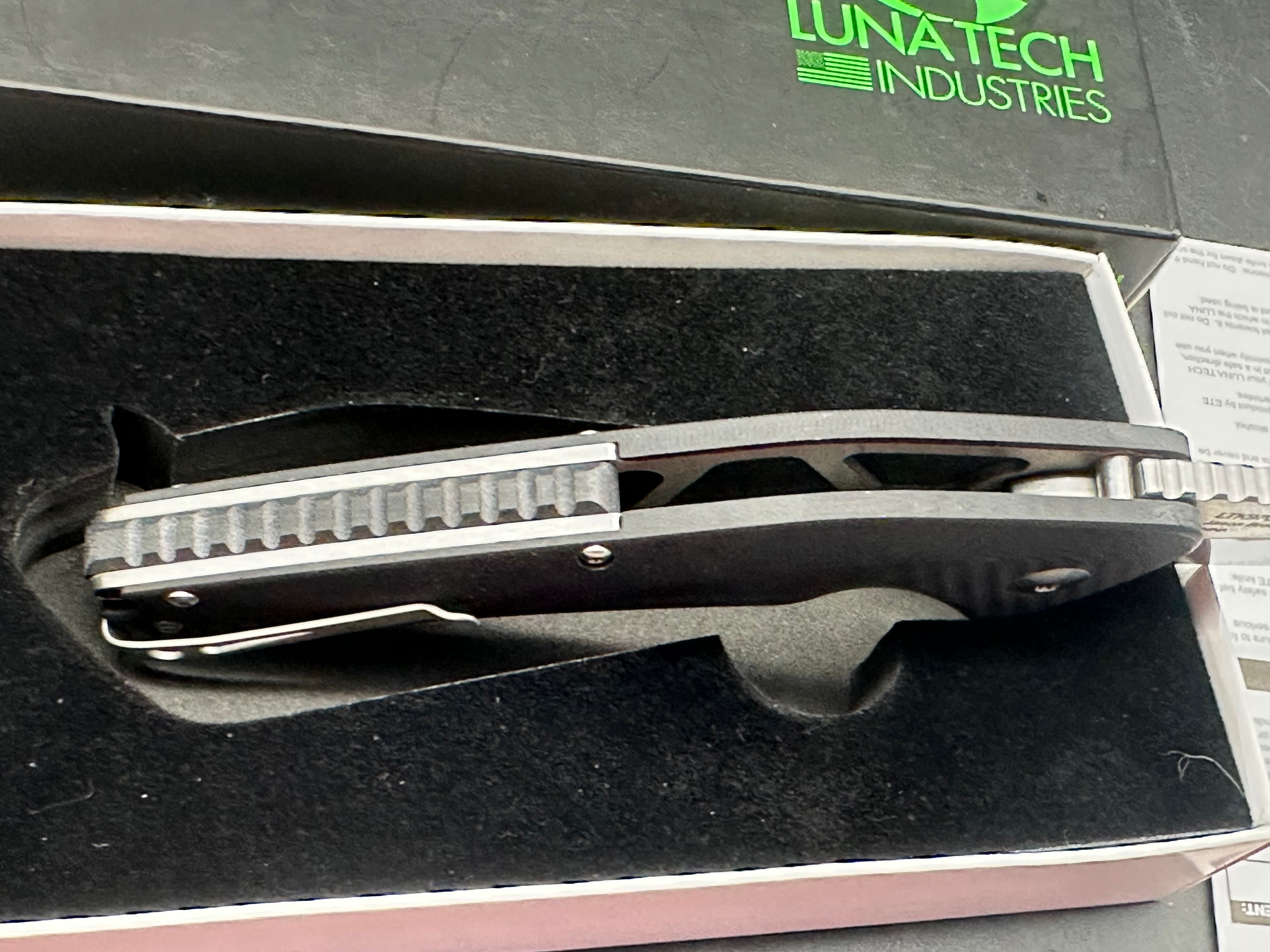 Luna Tech 3.6" BROUS FOLDING KNIFE
