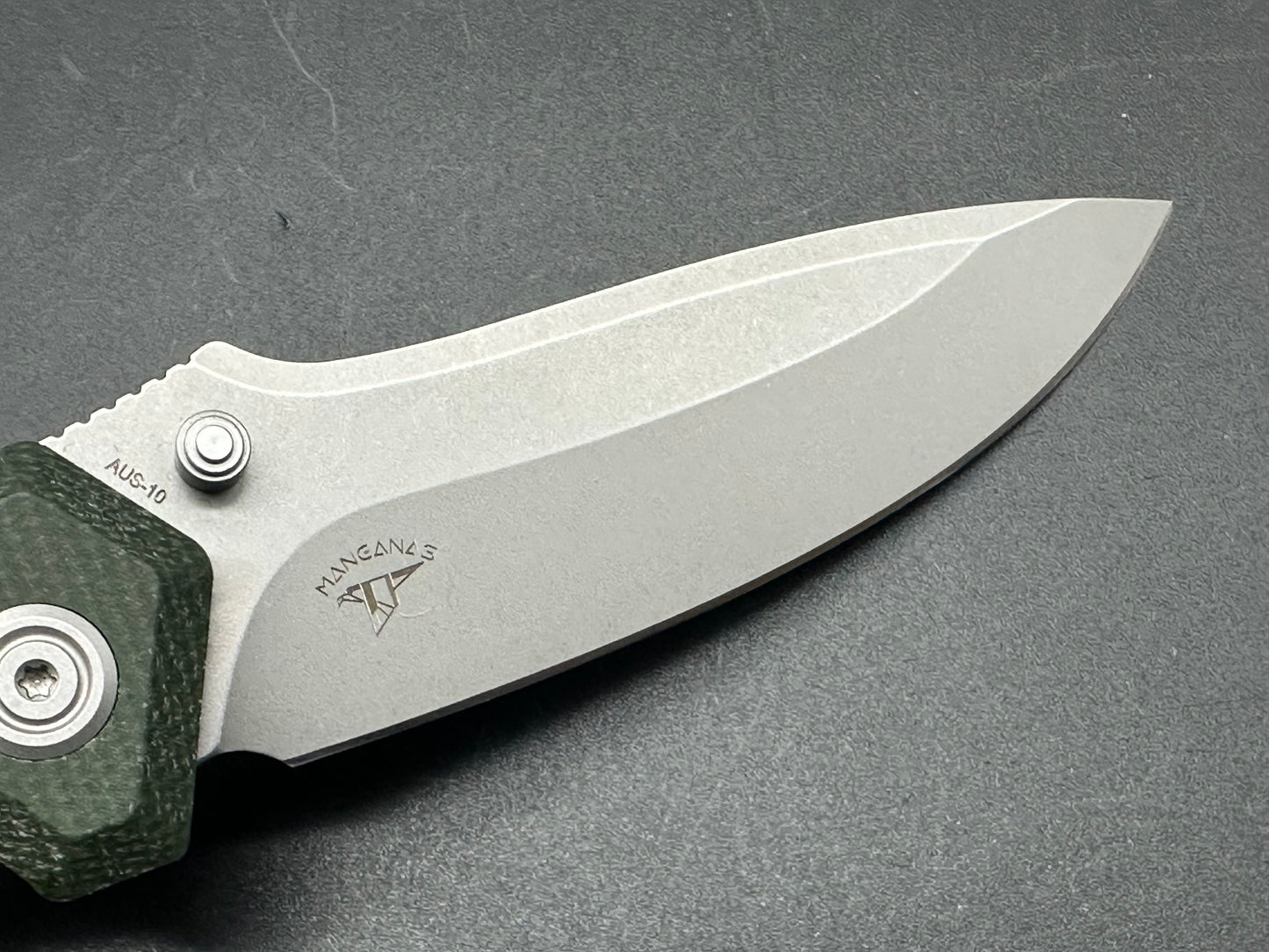 Kubey Ruckus Green Micarta