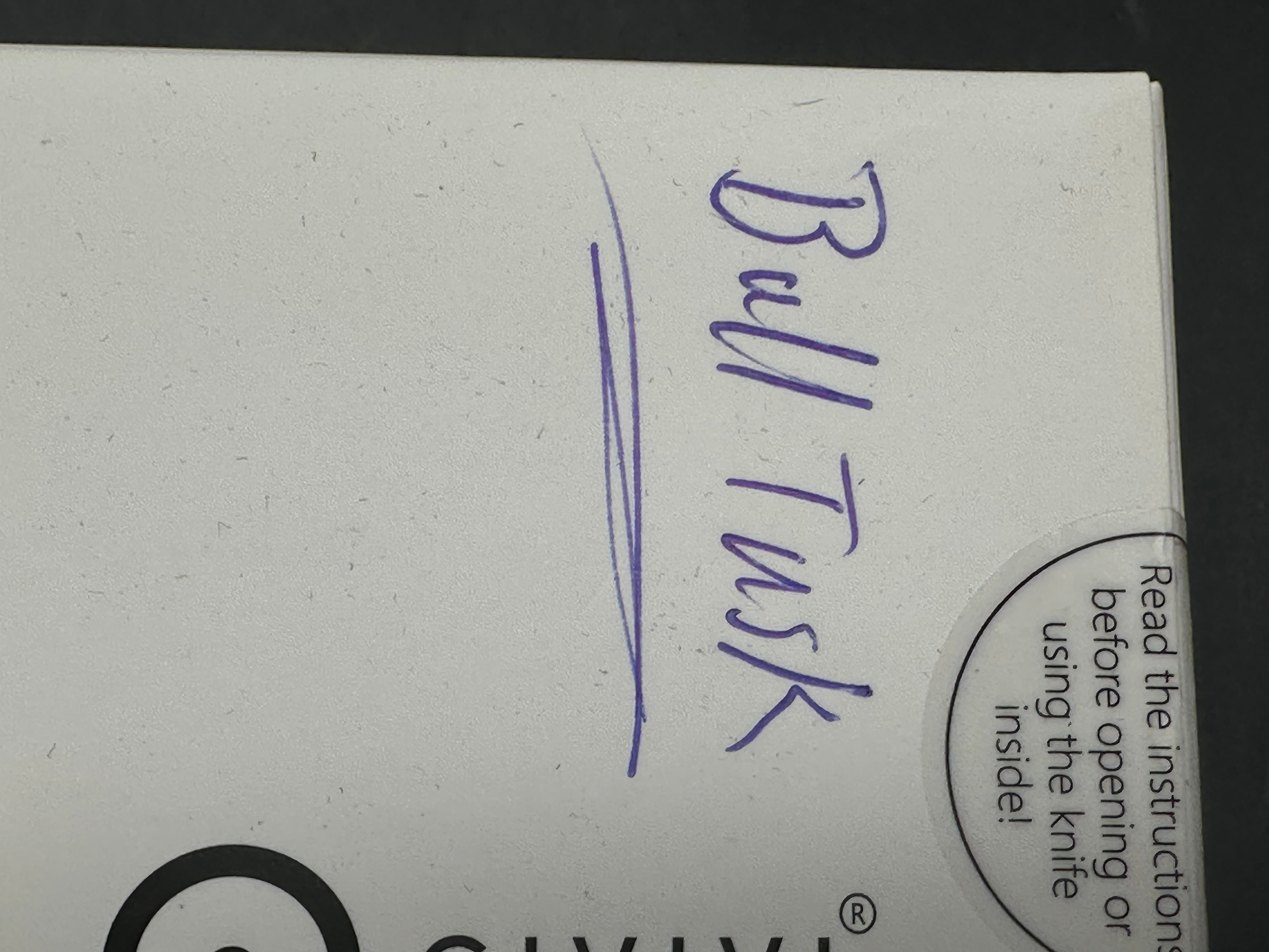 CIVIVI BULLTUSK FOLDING KNIFE PURPLE CANVAS MICARTA HANDLE 14C28N CLIP POINT PLAIN EDGE SATIN FINISH