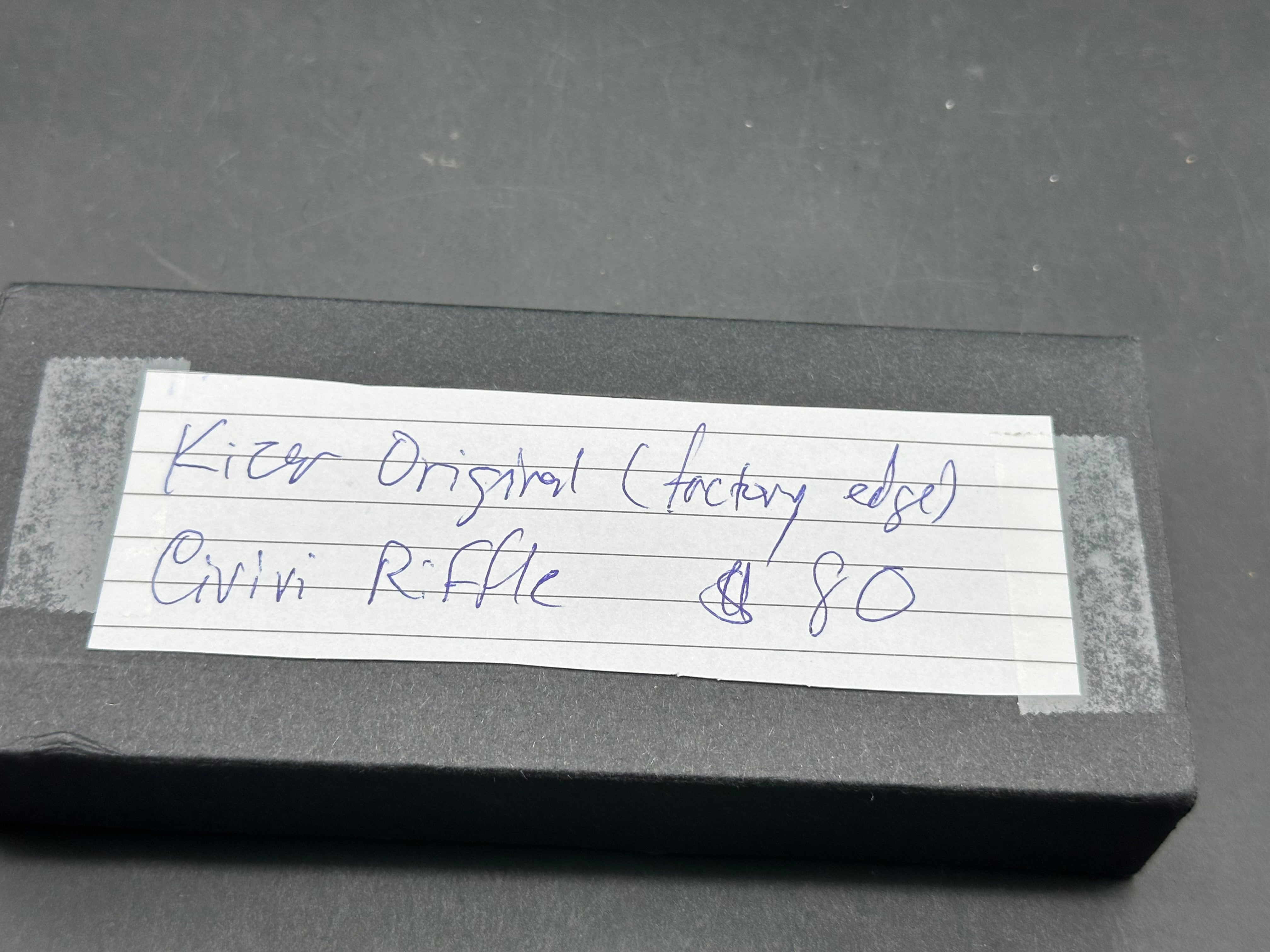 2 knife deal Kizer Original & Civivi Riffle