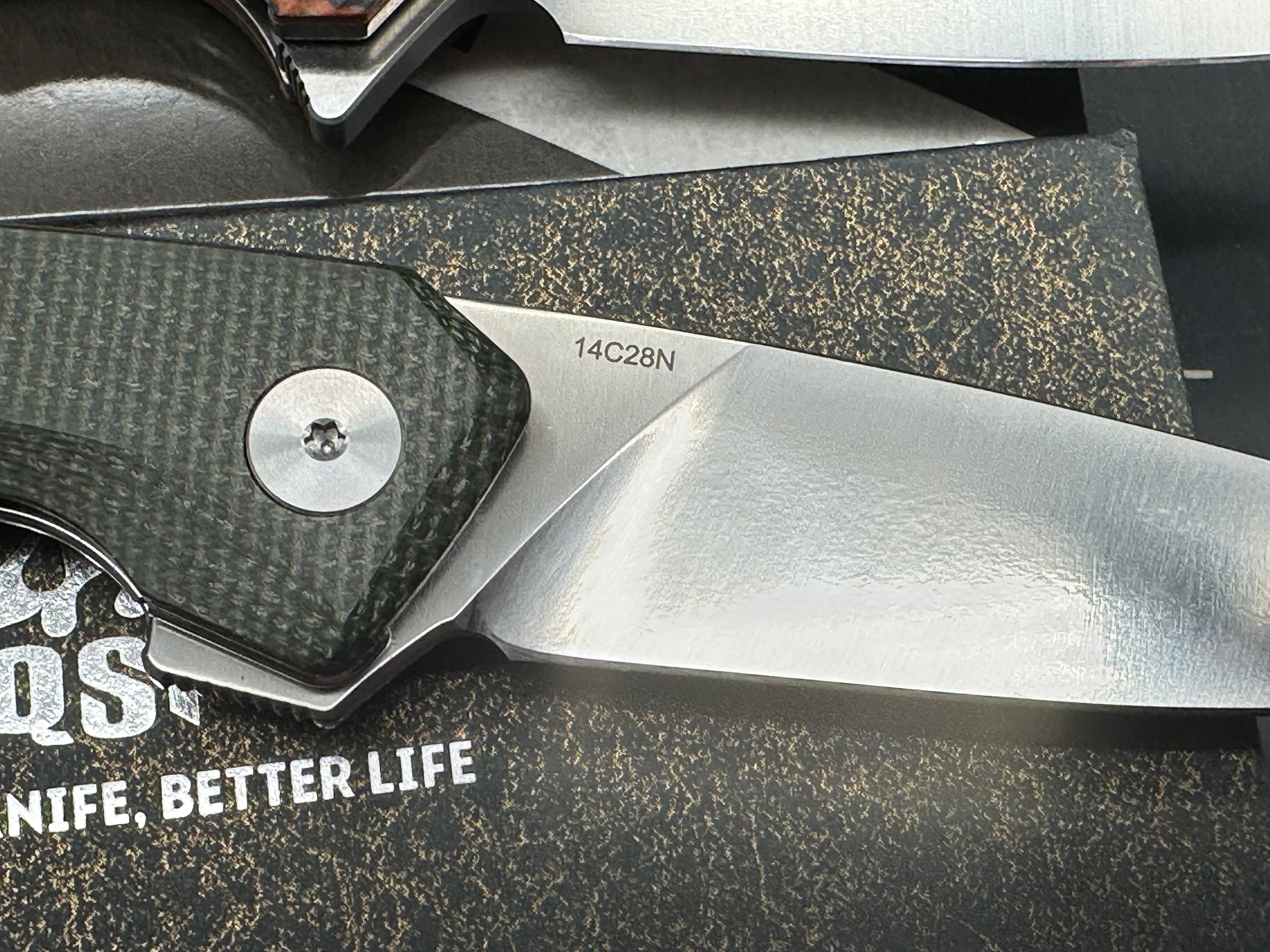 2 knife deal Two Sun TS81 and QSP Penguin both sharpened with box