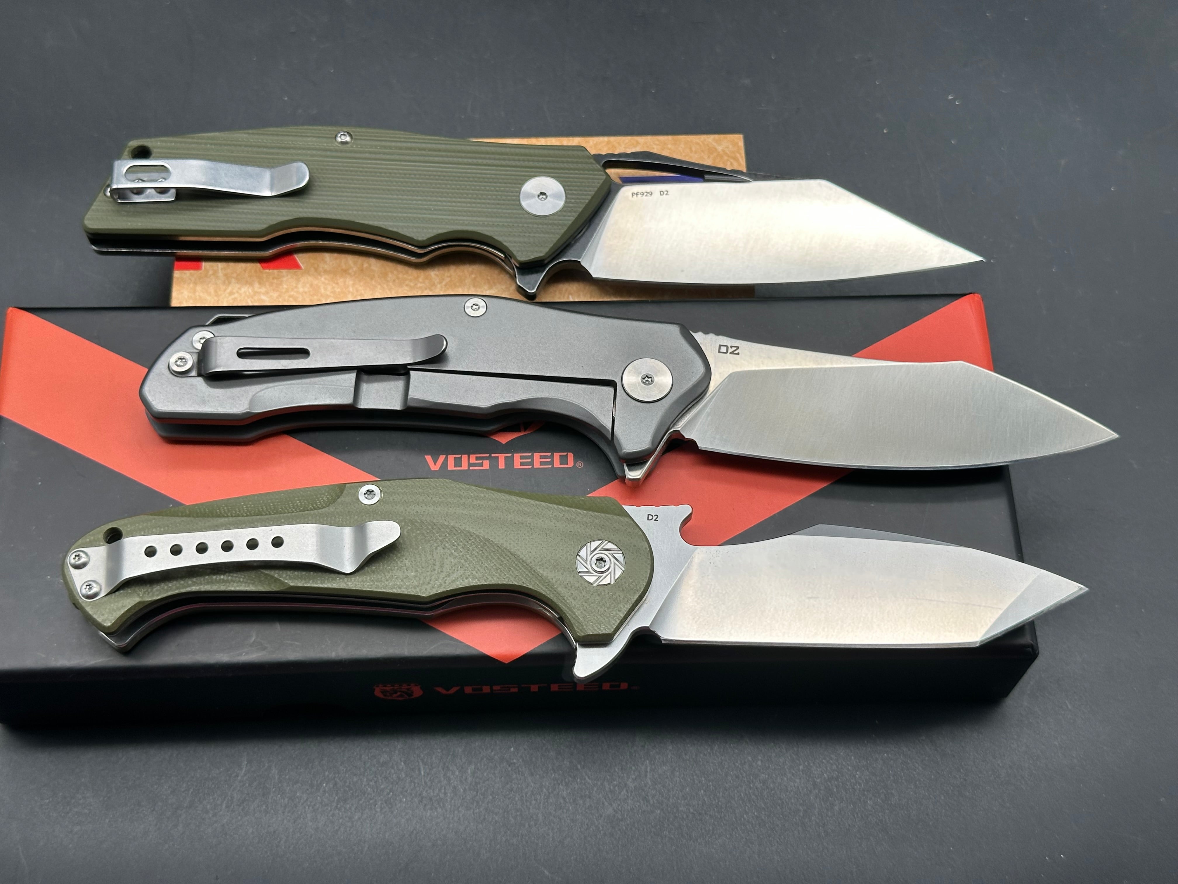 3 knife deal Petrified Fish PF929 , Kubey and Bastion Braza
