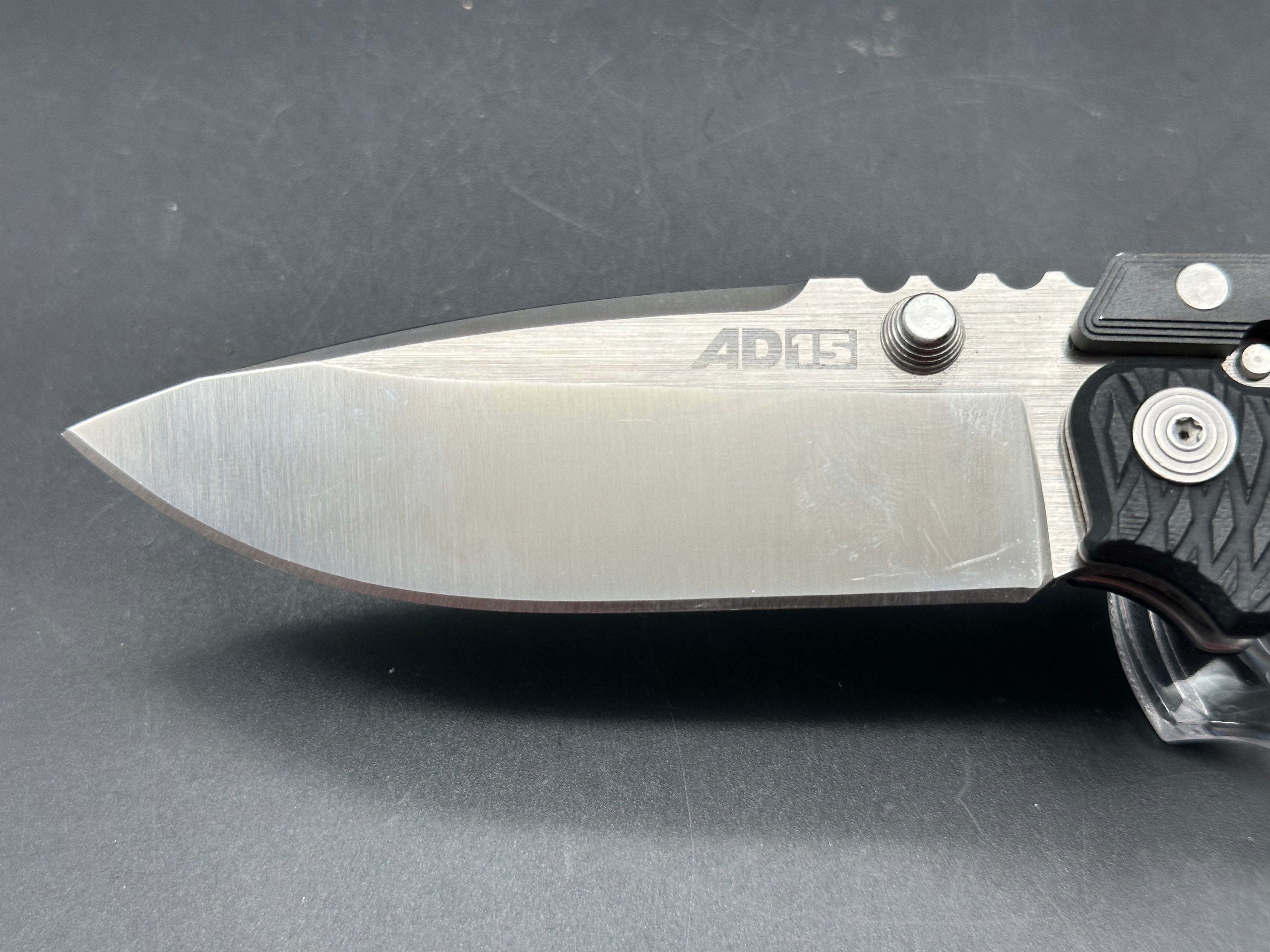 Cold Steel Demko AD-15 Scorpion Lock Knife Black G-10 (3.5" Satin S35VN)