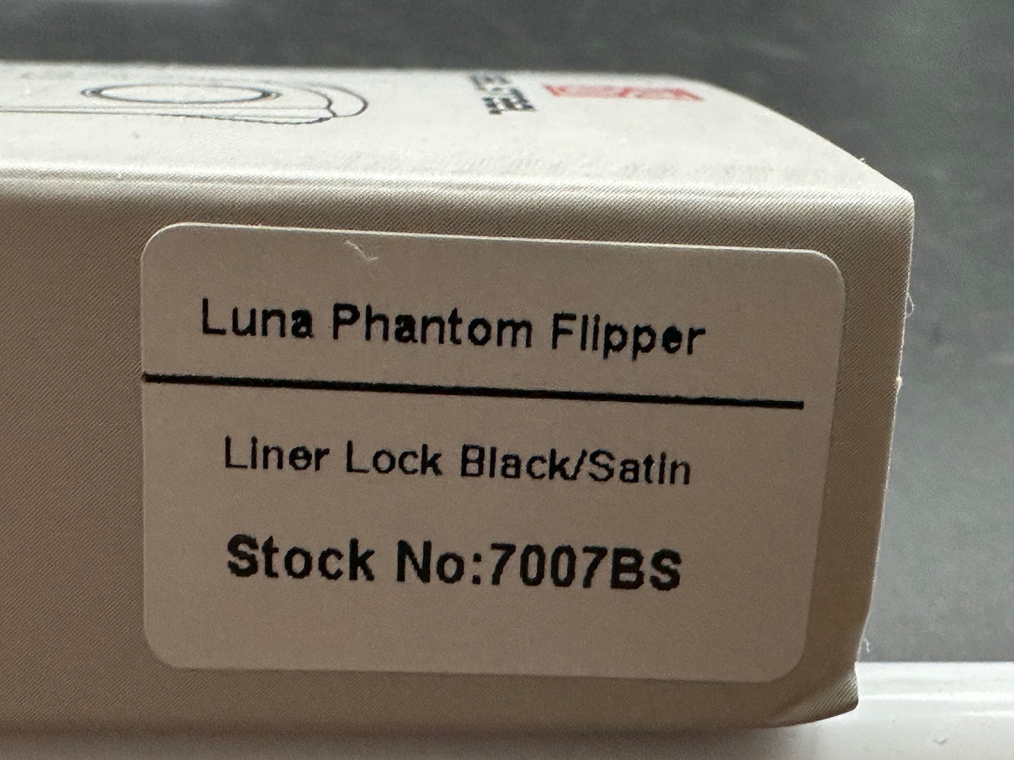 Real Steel Luna Phantom Flipper, Liner Lock