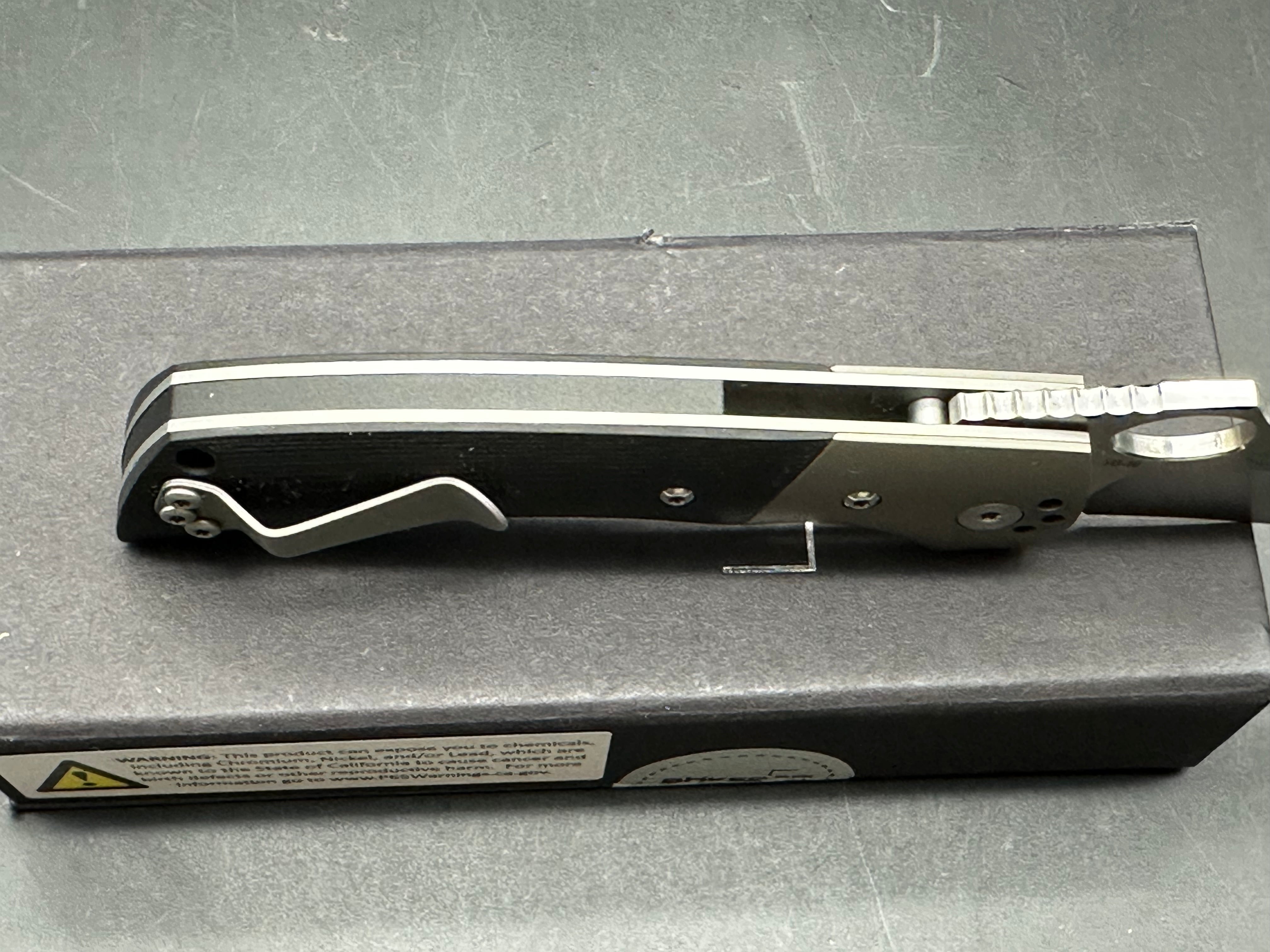 Boker Plus Marlowe Squail Junior Liner Lock Knife G-10/Ti (3.3" Satin)