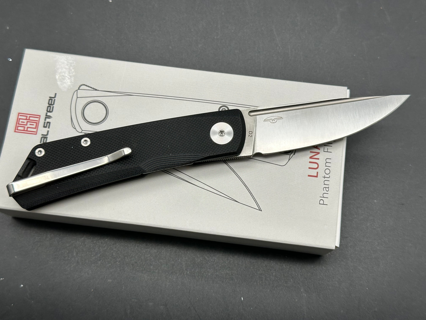 Real Steel Luna Phantom Flipper, Liner Lock