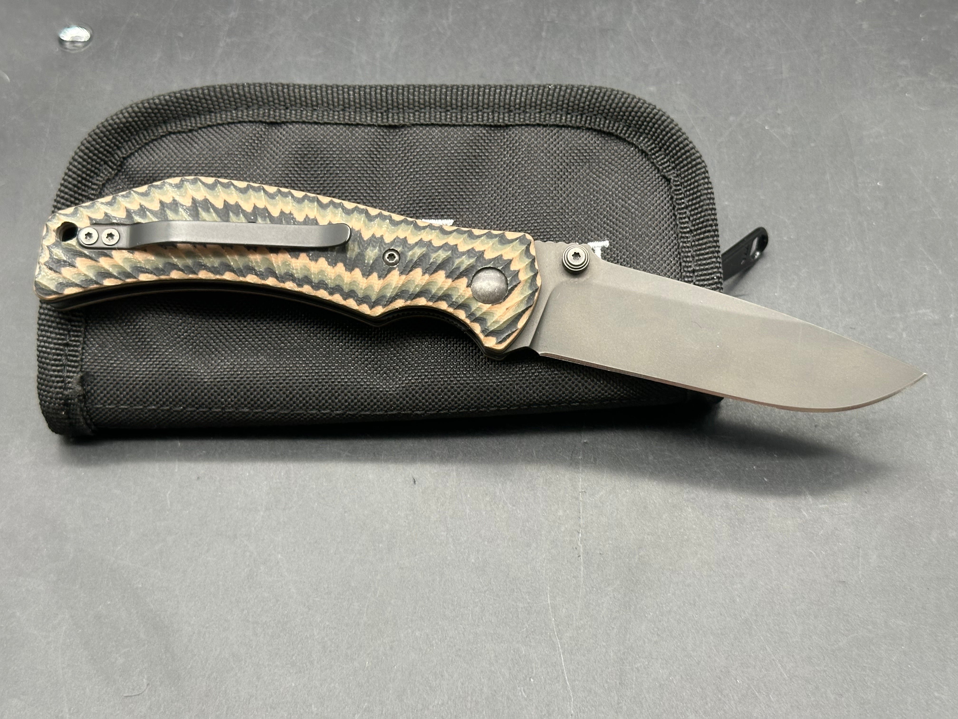 Wilson Combat Extreme Lite Carry 3.5" N690C Stainless Steel Blade G-10 Handle