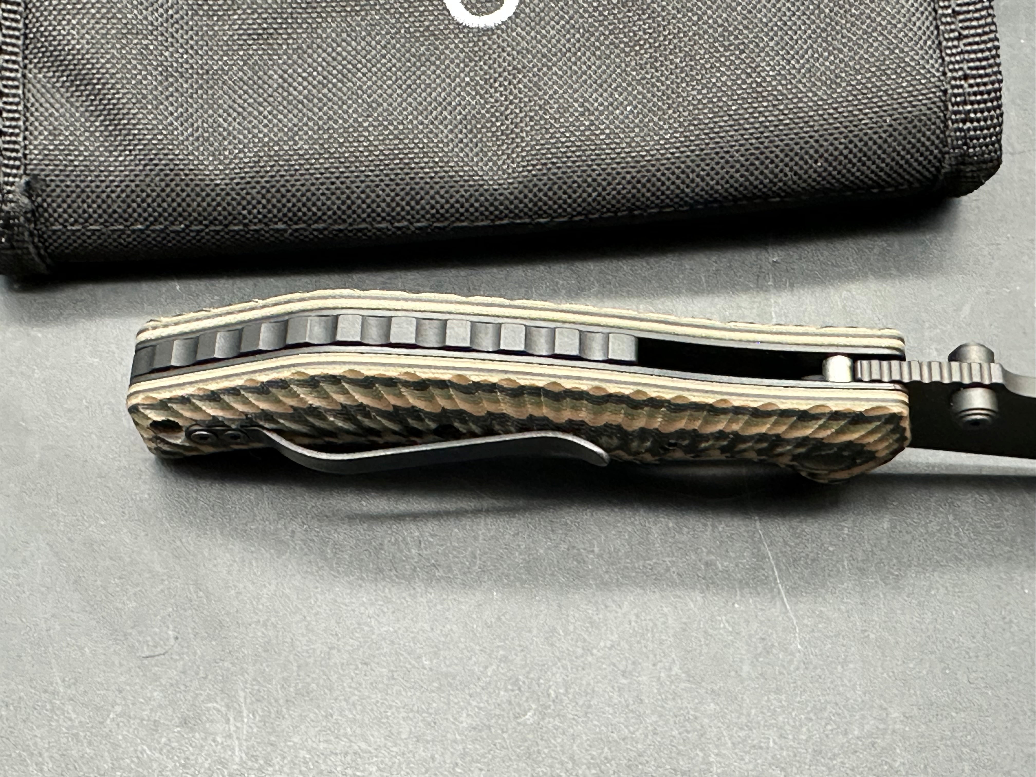 Wilson Combat Extreme Lite Carry 3.5" N690C Stainless Steel Blade G-10 Handle