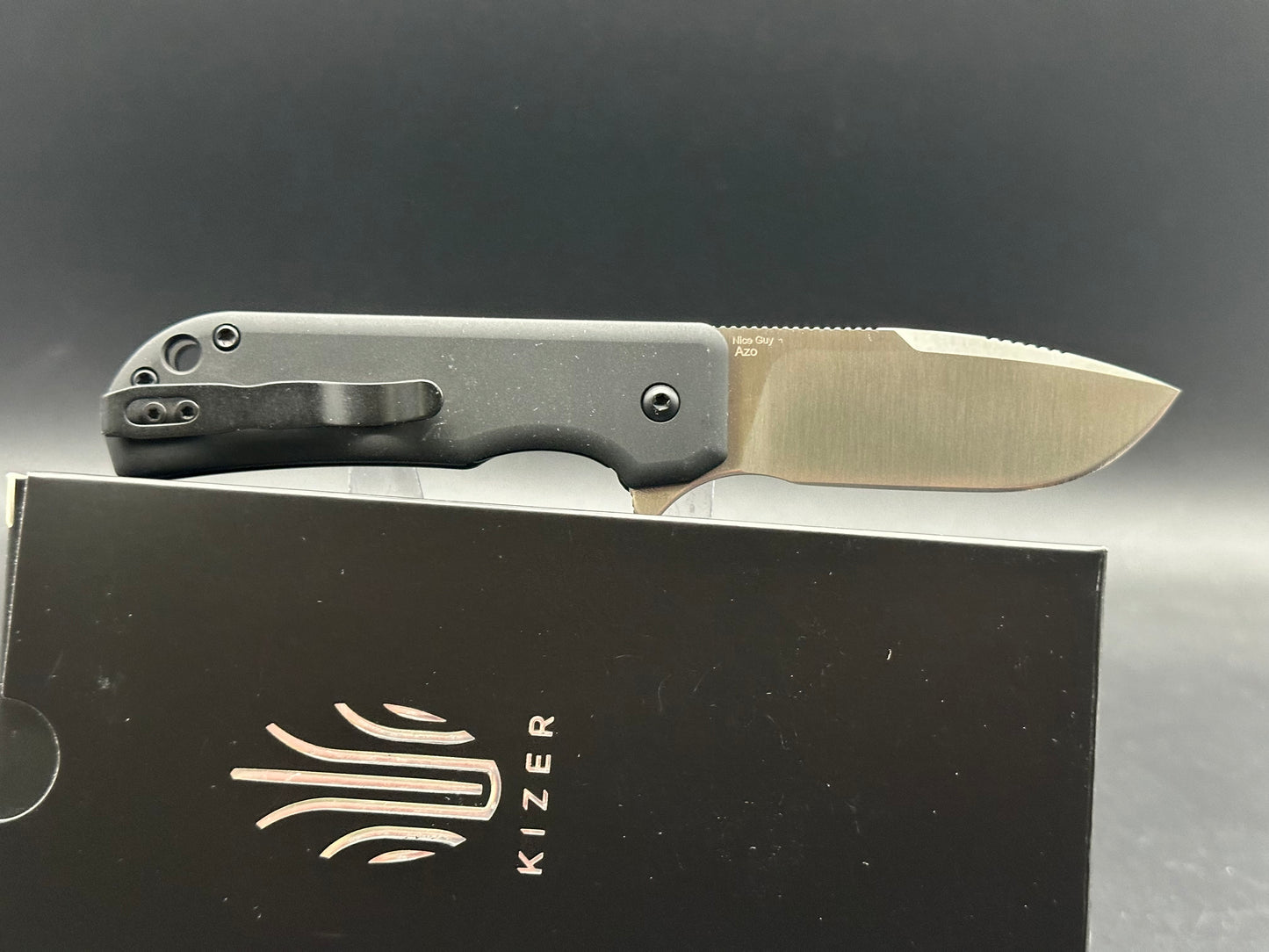 Kizer Nice Guy Nitro V Blade Liner Lock Aluminium Handle