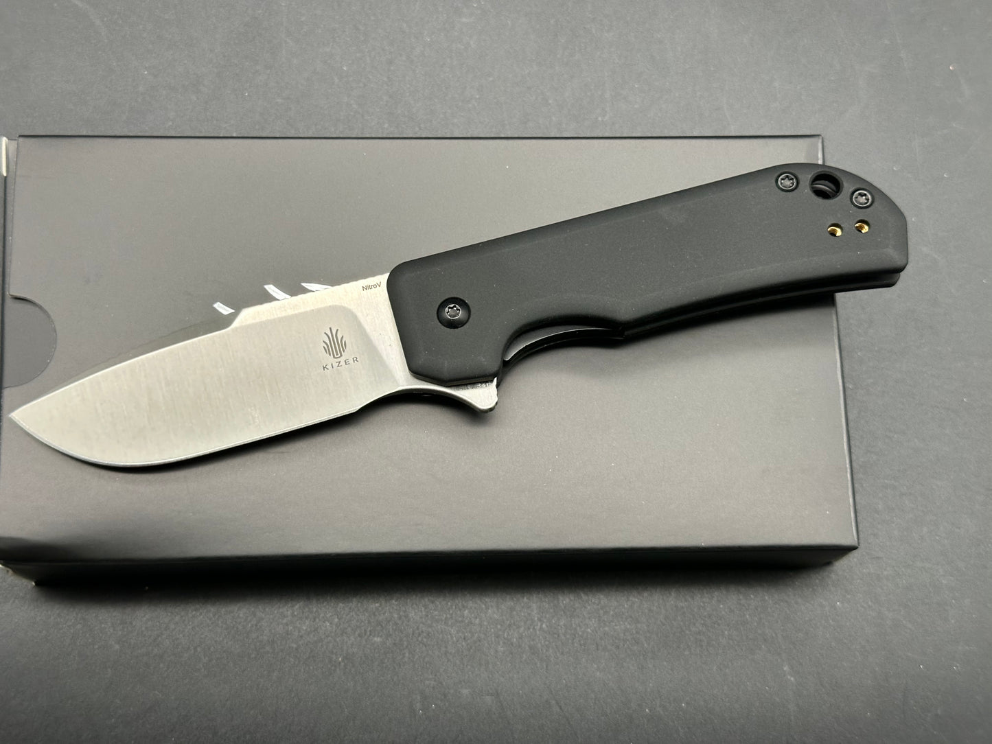 Kizer Nice Guy Nitro V Blade Liner Lock Aluminium Handle