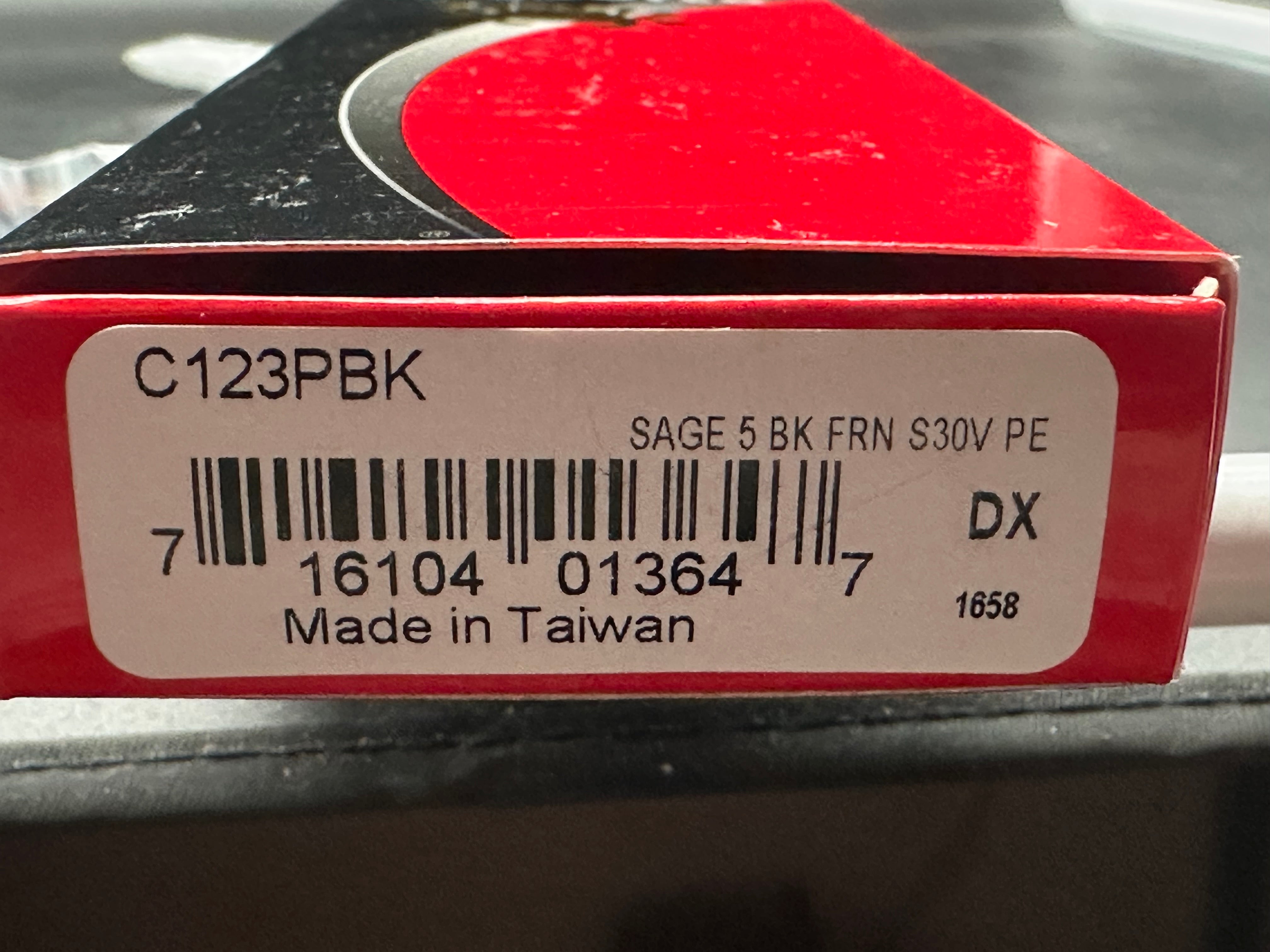 Spyderco Sage 5 Lightweight 3" CPM S30V Satin Blade with AWT OD Green Aluminum Scales