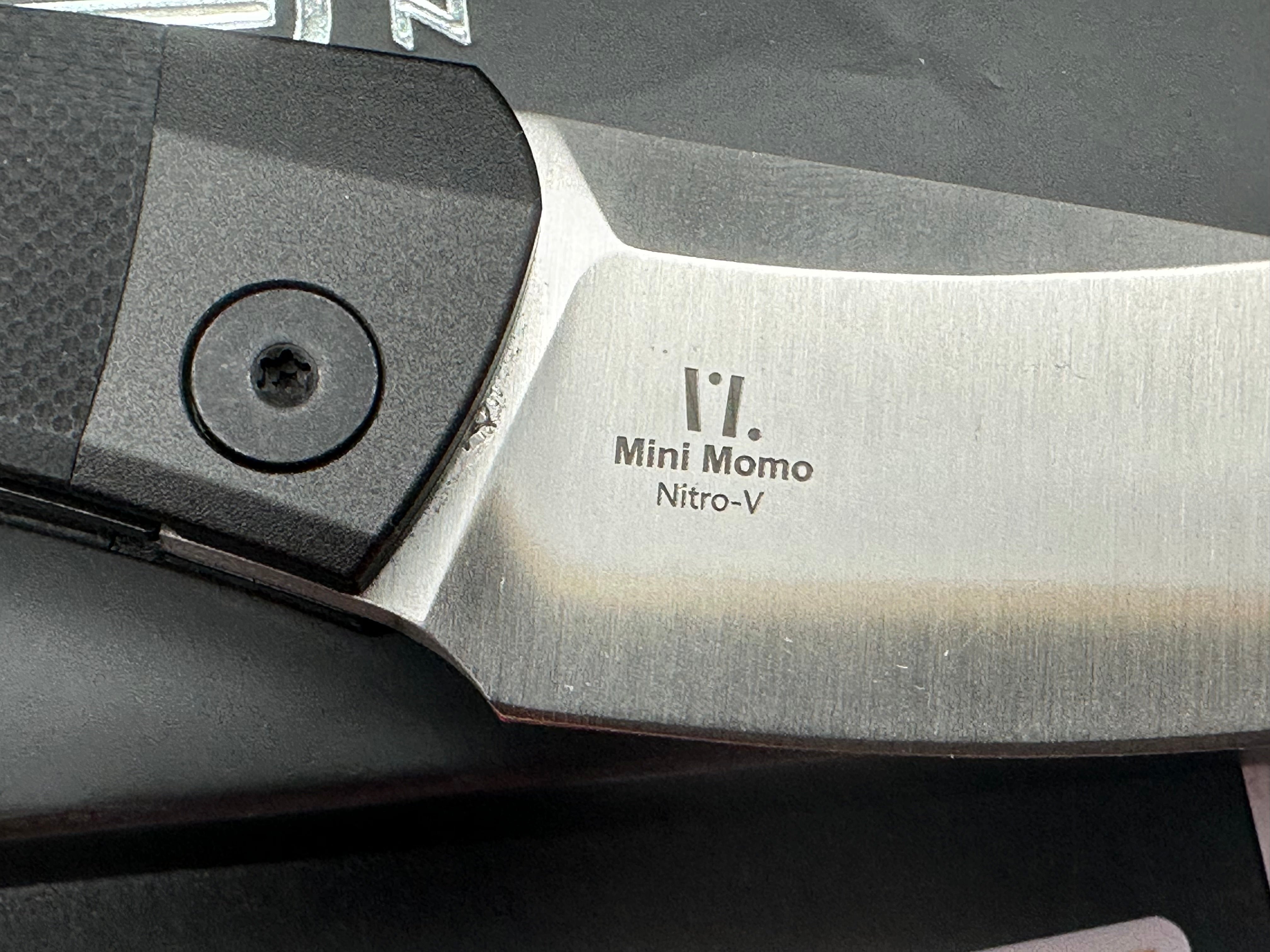 Kizer MINI MOMO | NITRO-V | ALUMINUM+BLACK G10