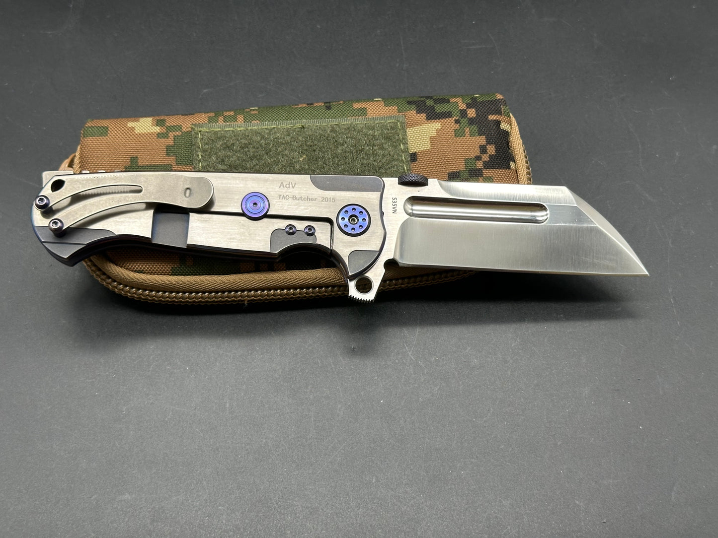 Andre de Villiers (ADV Knives) Tac Butcher