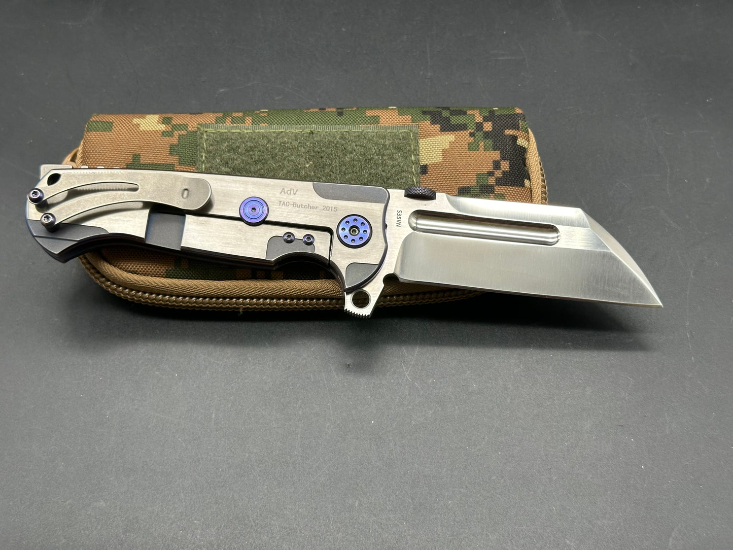 Andre de Villiers (ADV Knives) Tac Butcher