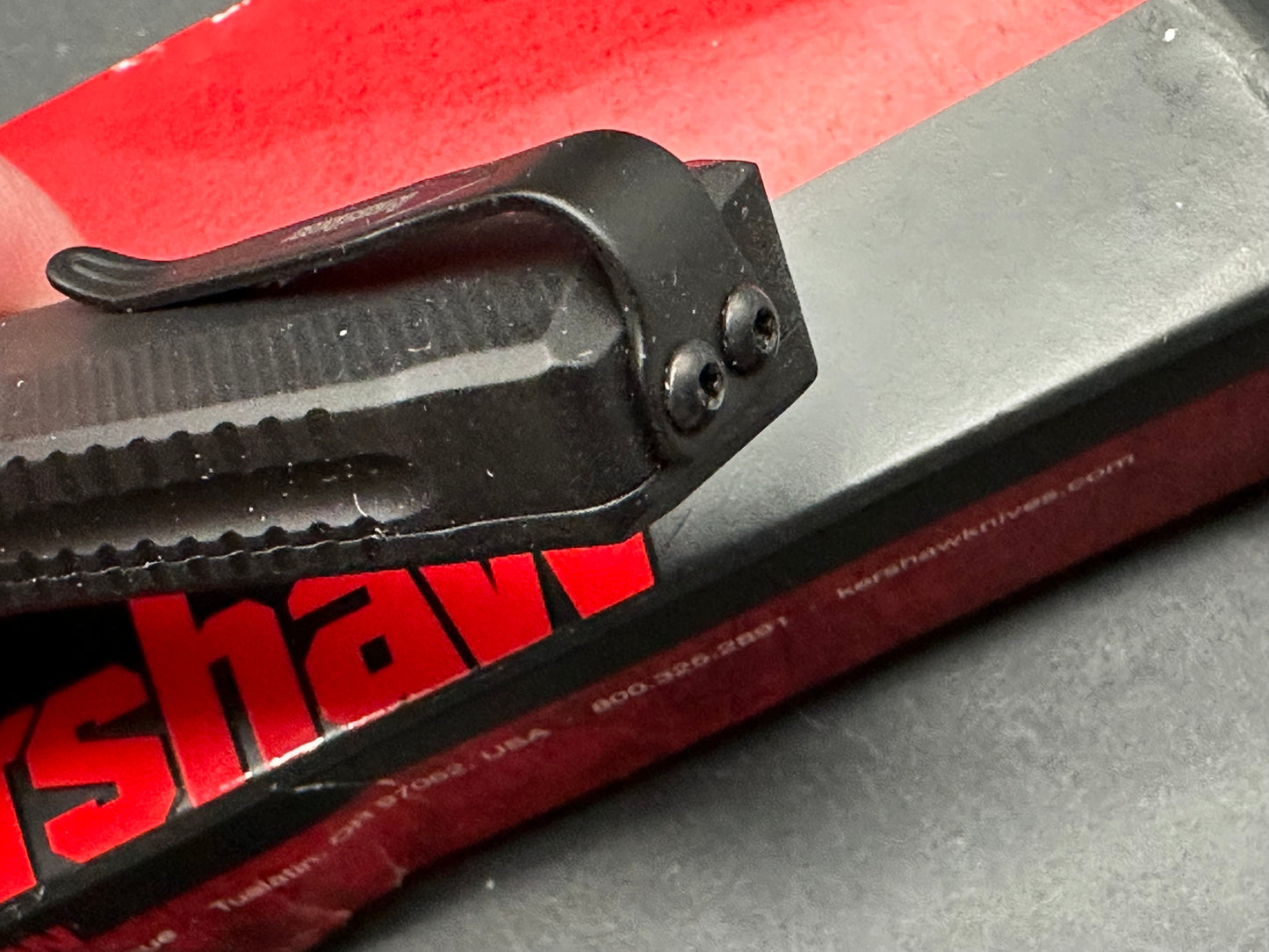 Kershaw Livewire 9000 OTF MagnaCut Blade with Black Aluminum Handle