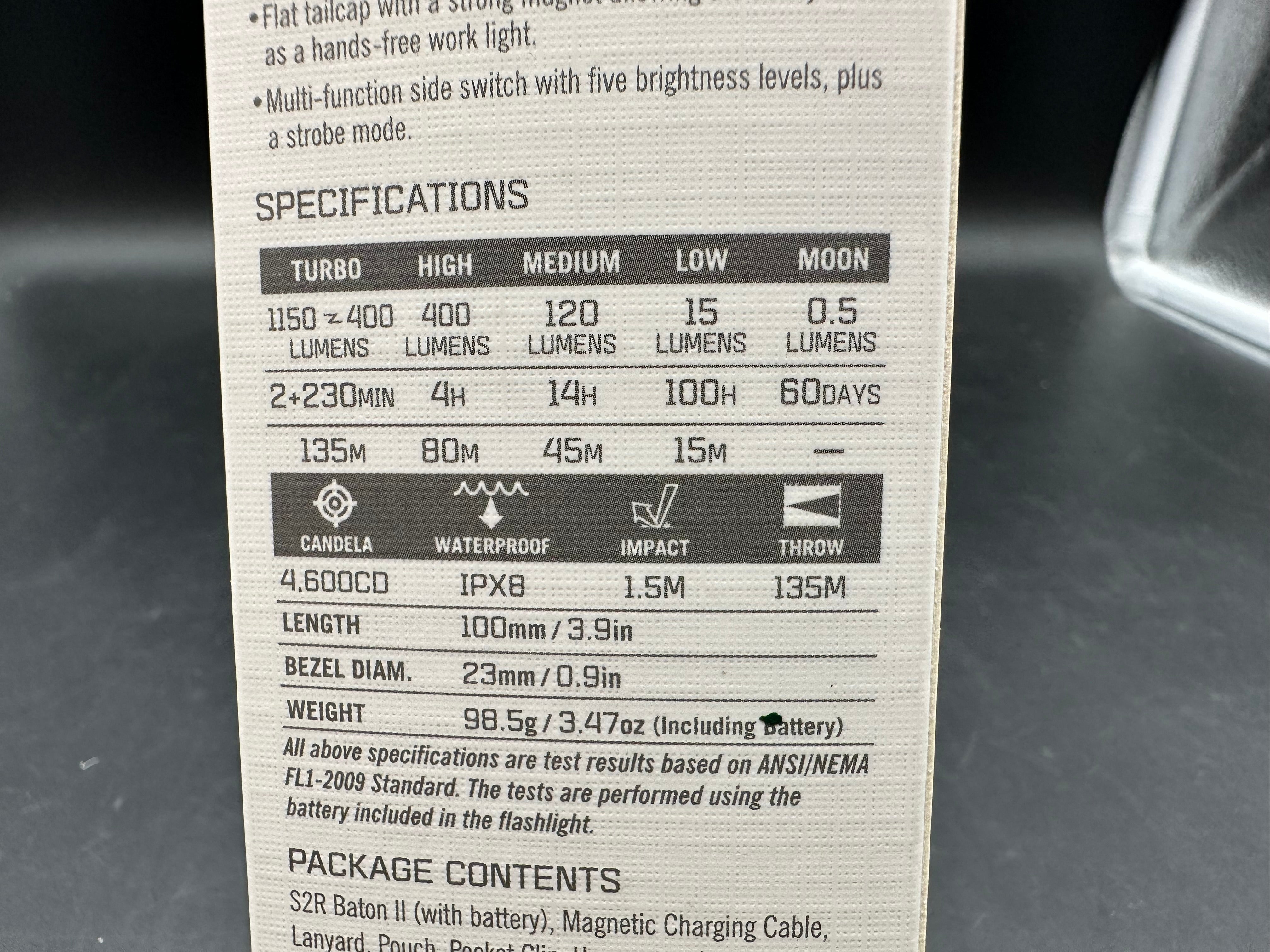 Olight SR2 Baton II Limited Edition 1150 lumens