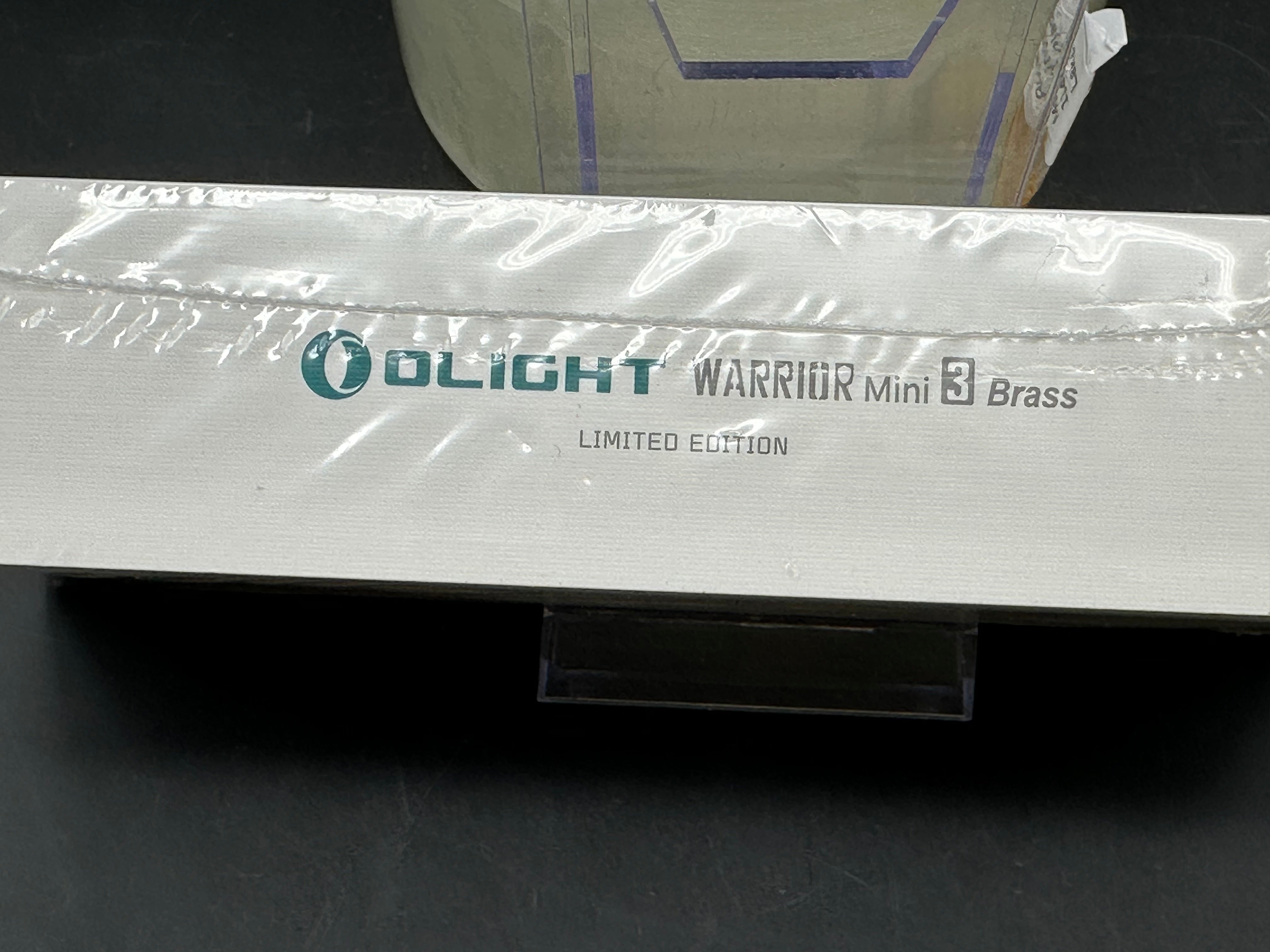 Olight Warrior mini 3 Brass 1750 lumen Black Diamond Exclusive