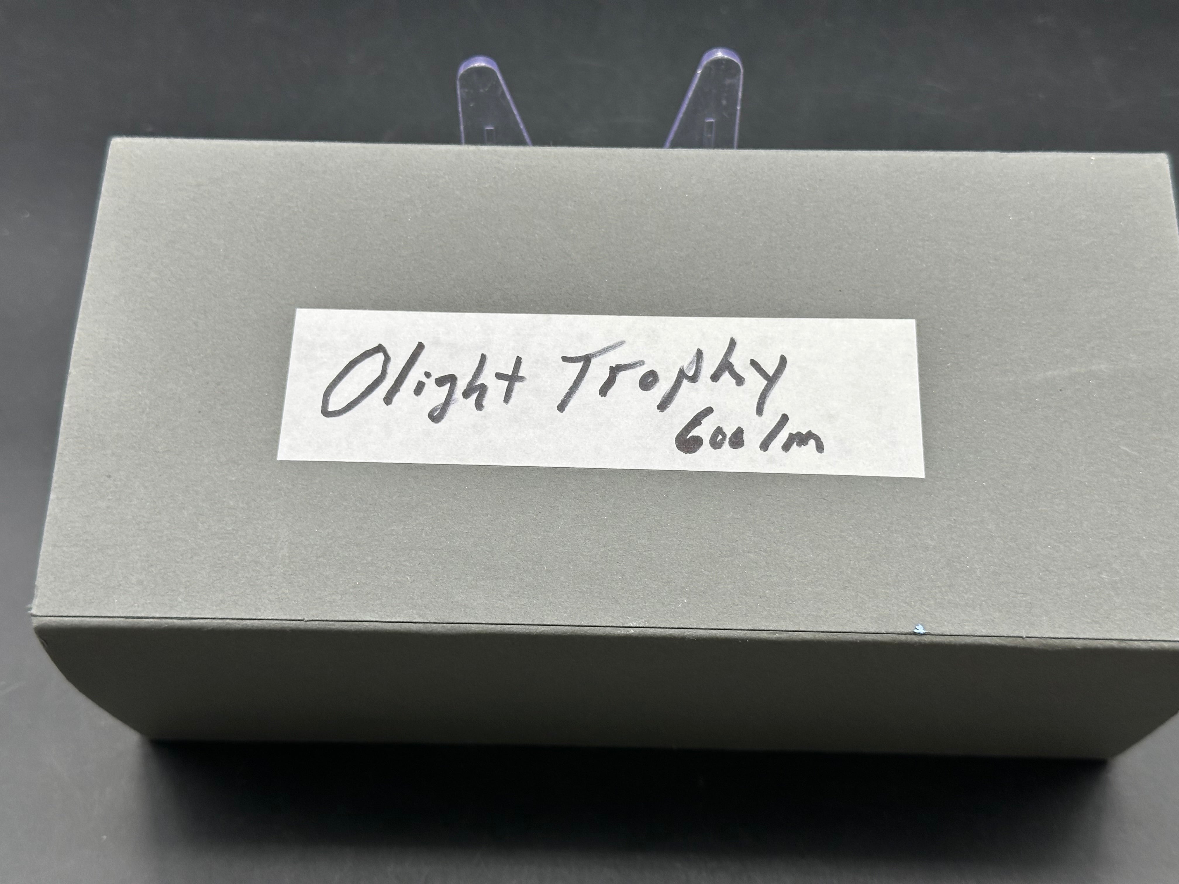 Olight Trophy flashlight 600 lumens spot/flood function
