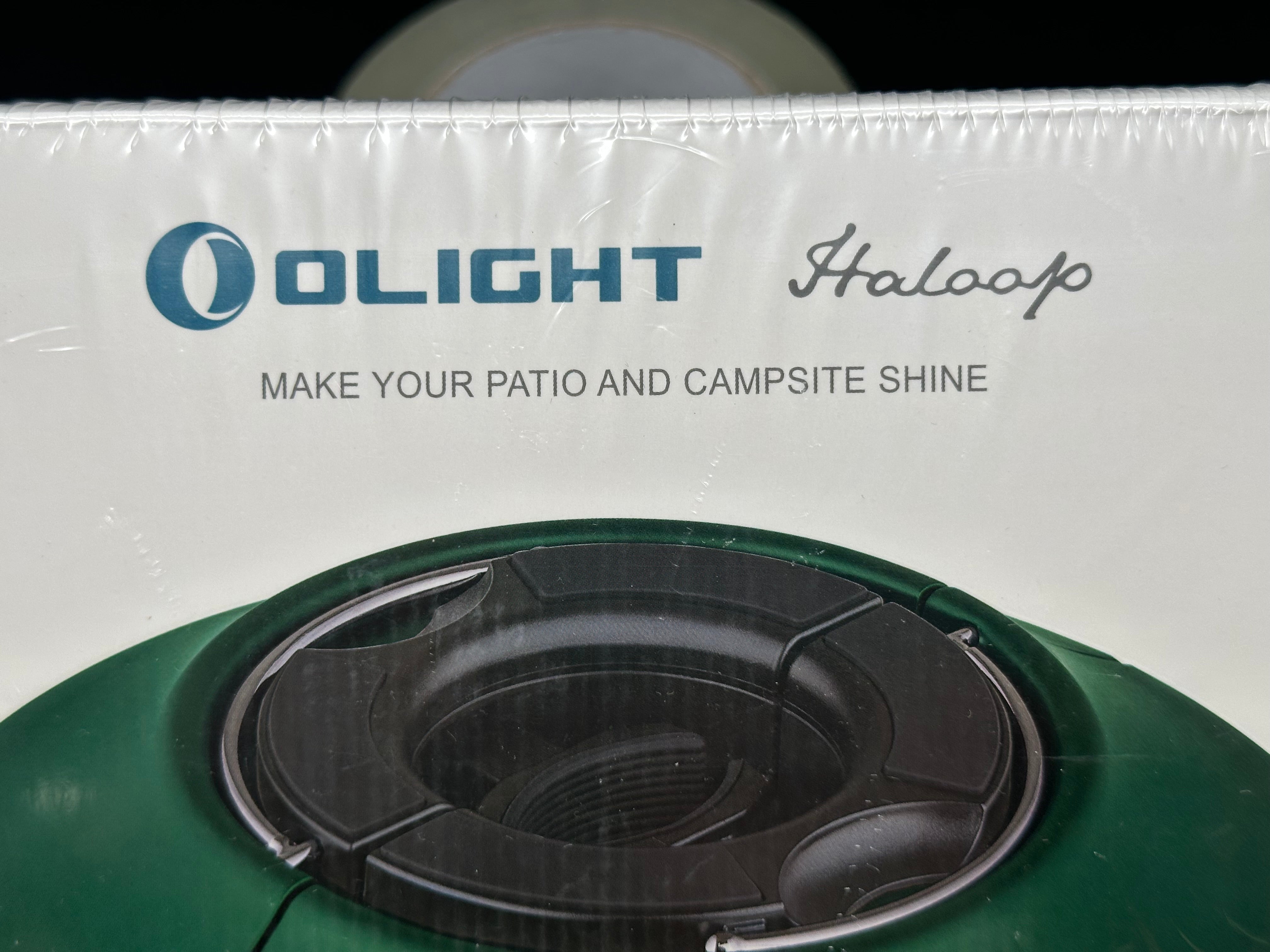 Olight Haloop Camping Light - Forest Green plus optional stand