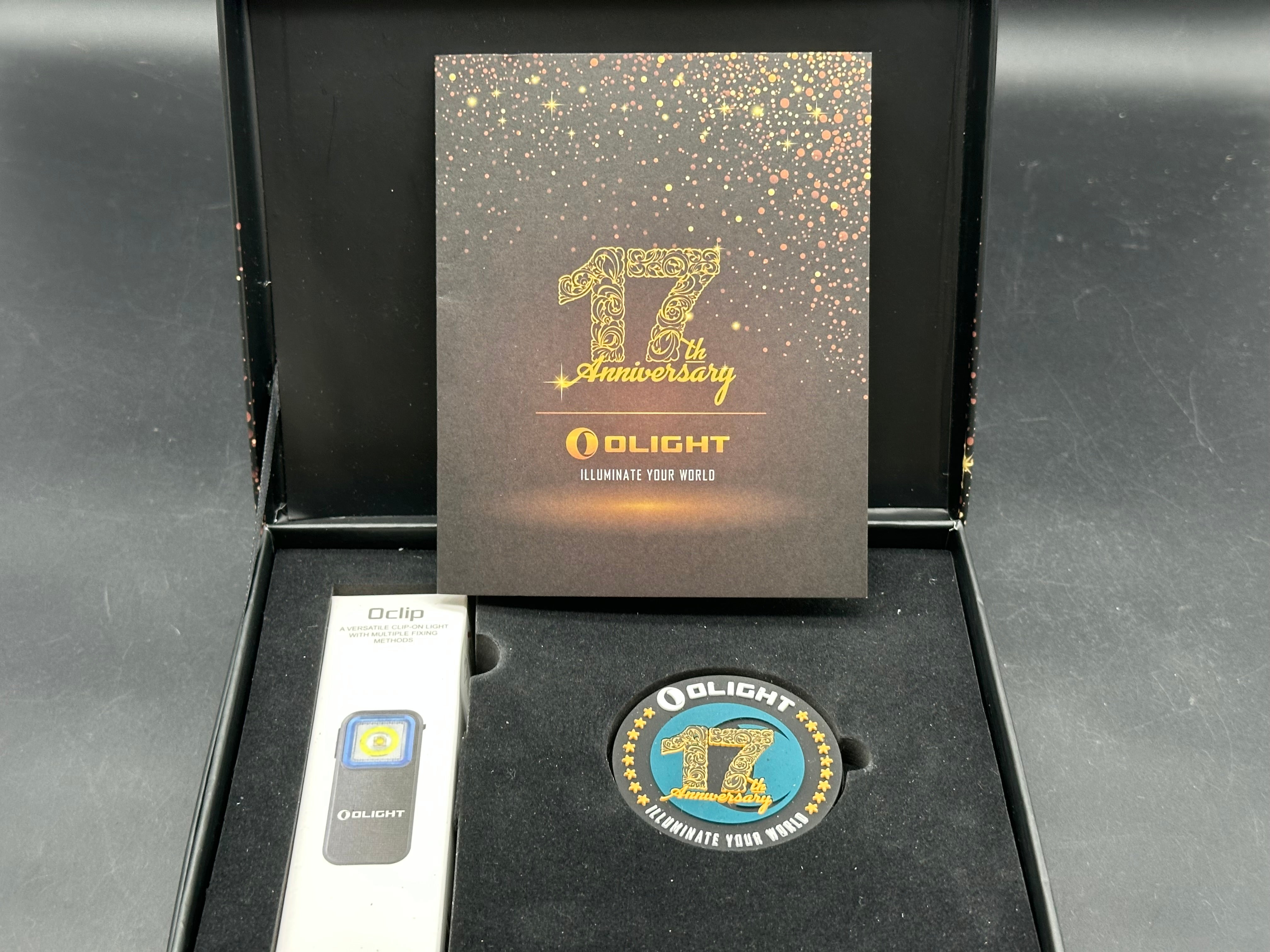 Bundle Olight 17th Anniversary gift plus Exploit storage system