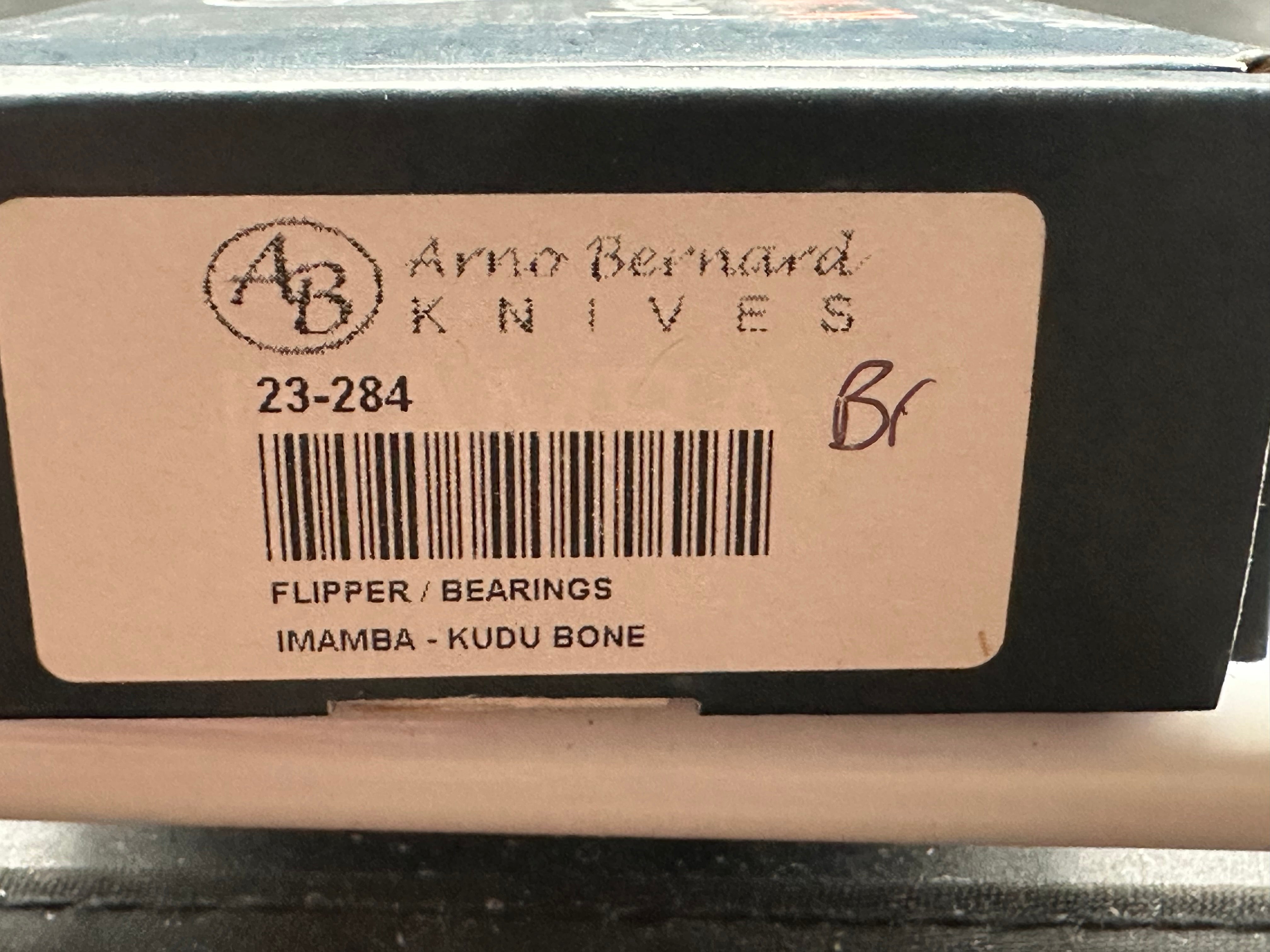 Arno Bernard iMamba flipper in Kudu bone