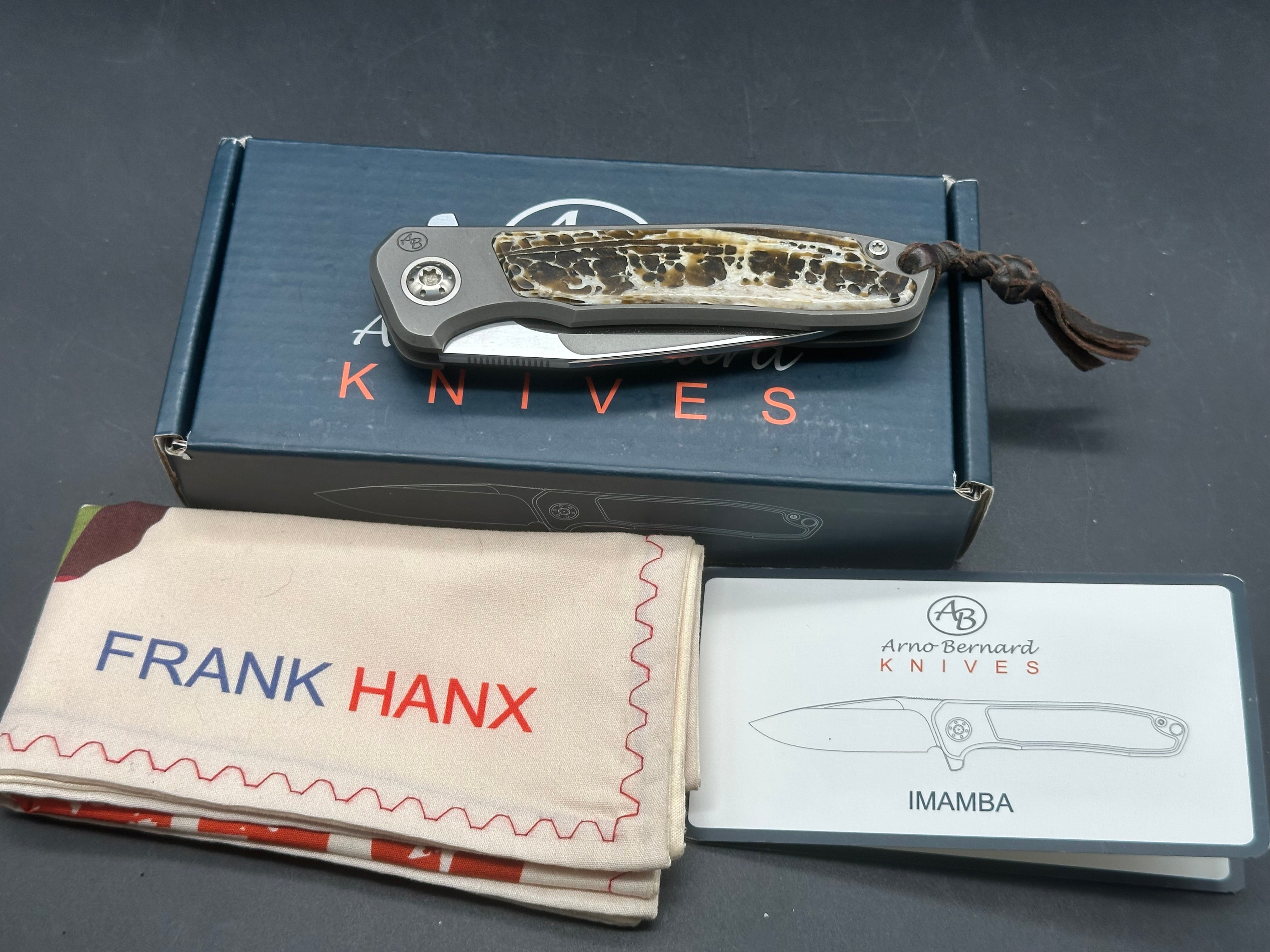 Arno Bernard iMamba flipper in Kudu bone