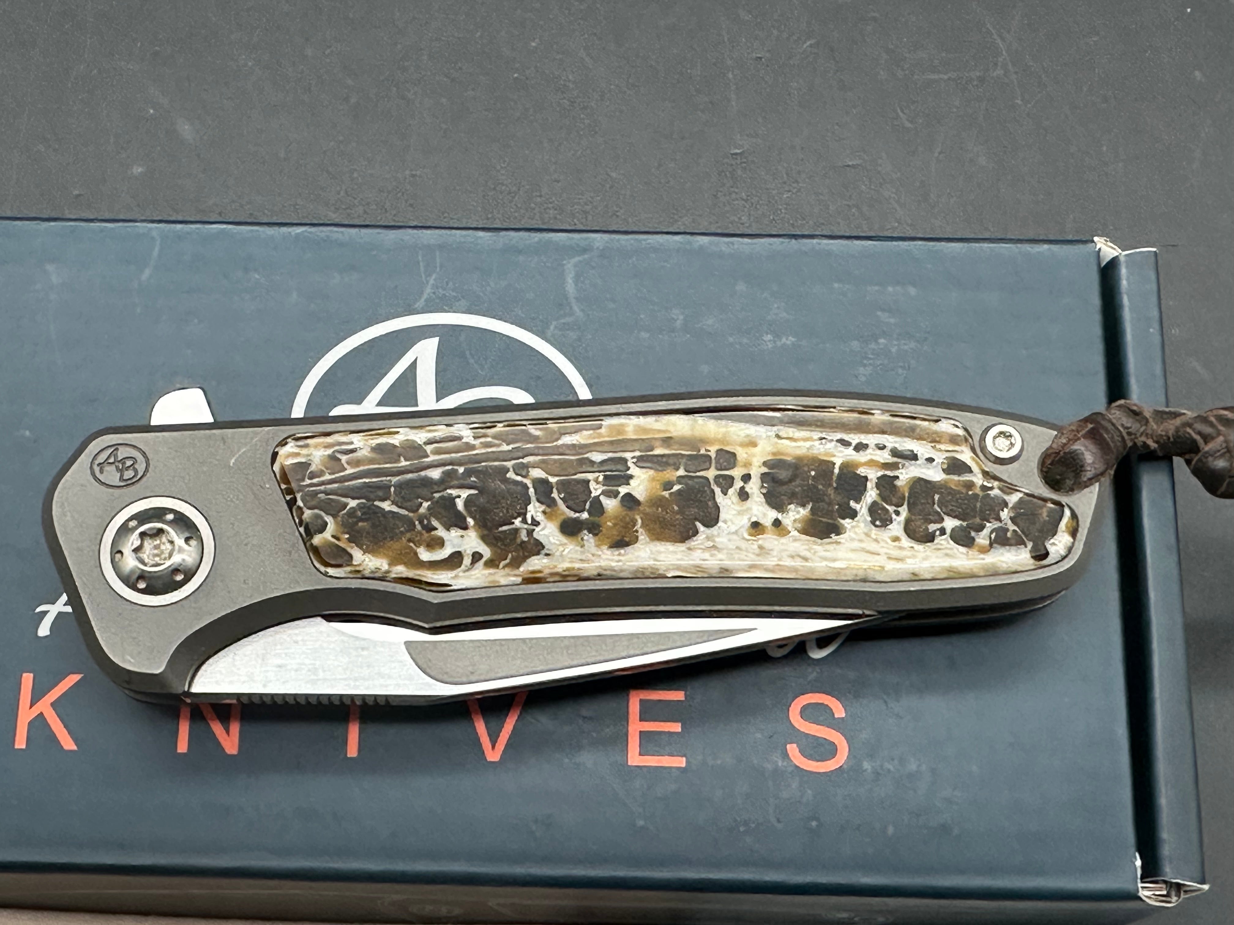 Arno Bernard iMamba flipper in Kudu bone