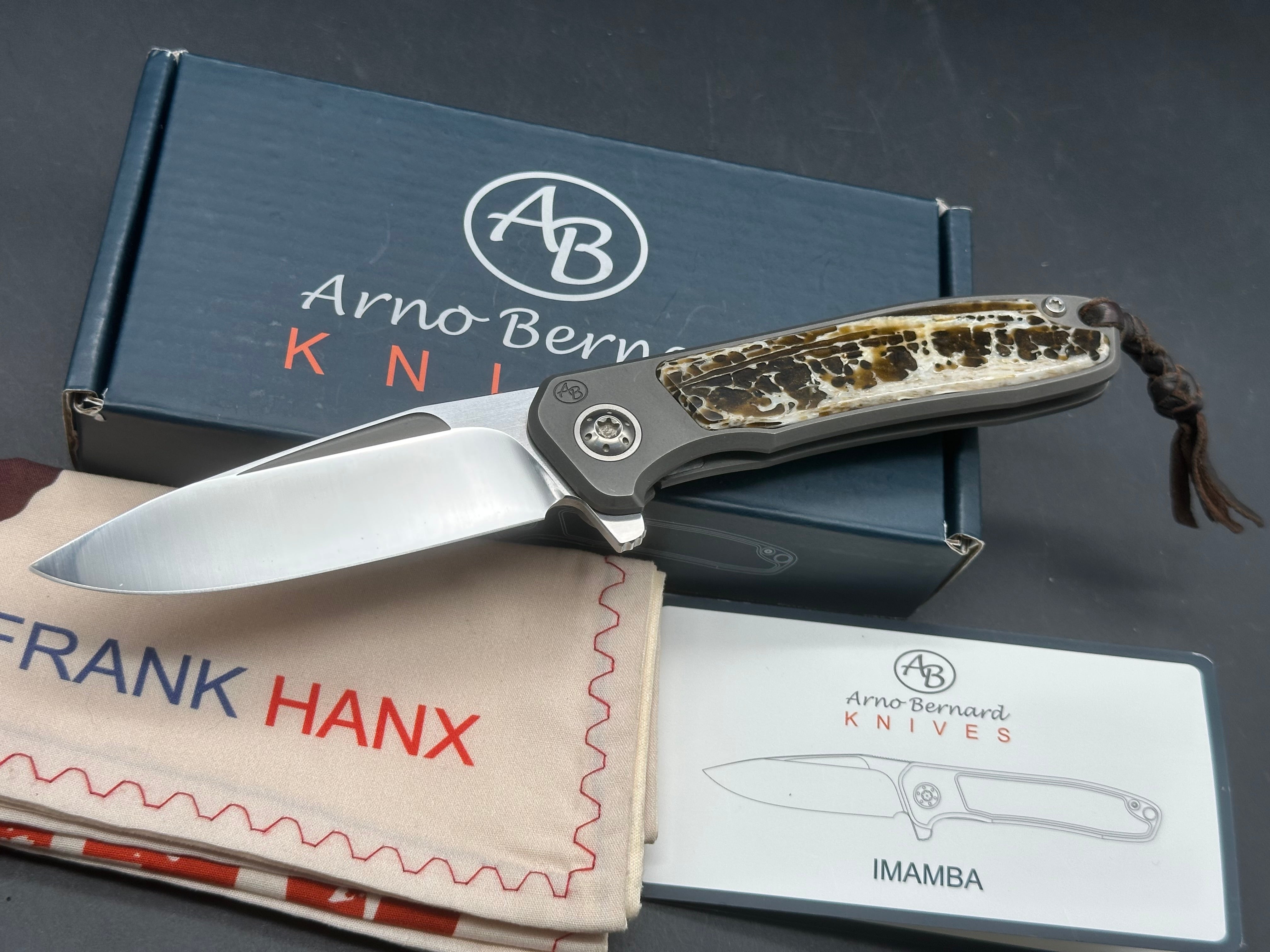 Arno Bernard iMamba flipper in Kudu bone