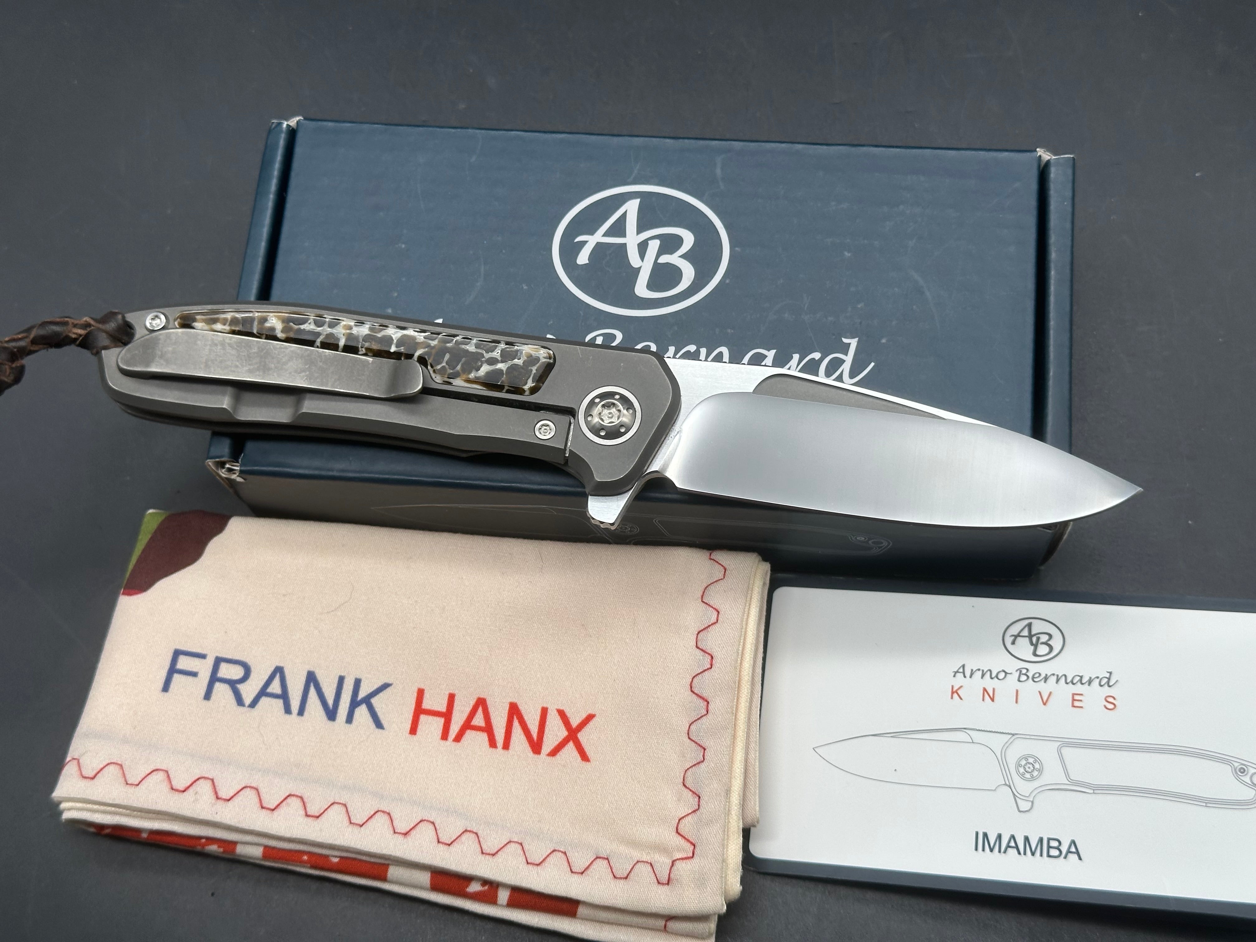 Arno Bernard iMamba flipper in Kudu bone