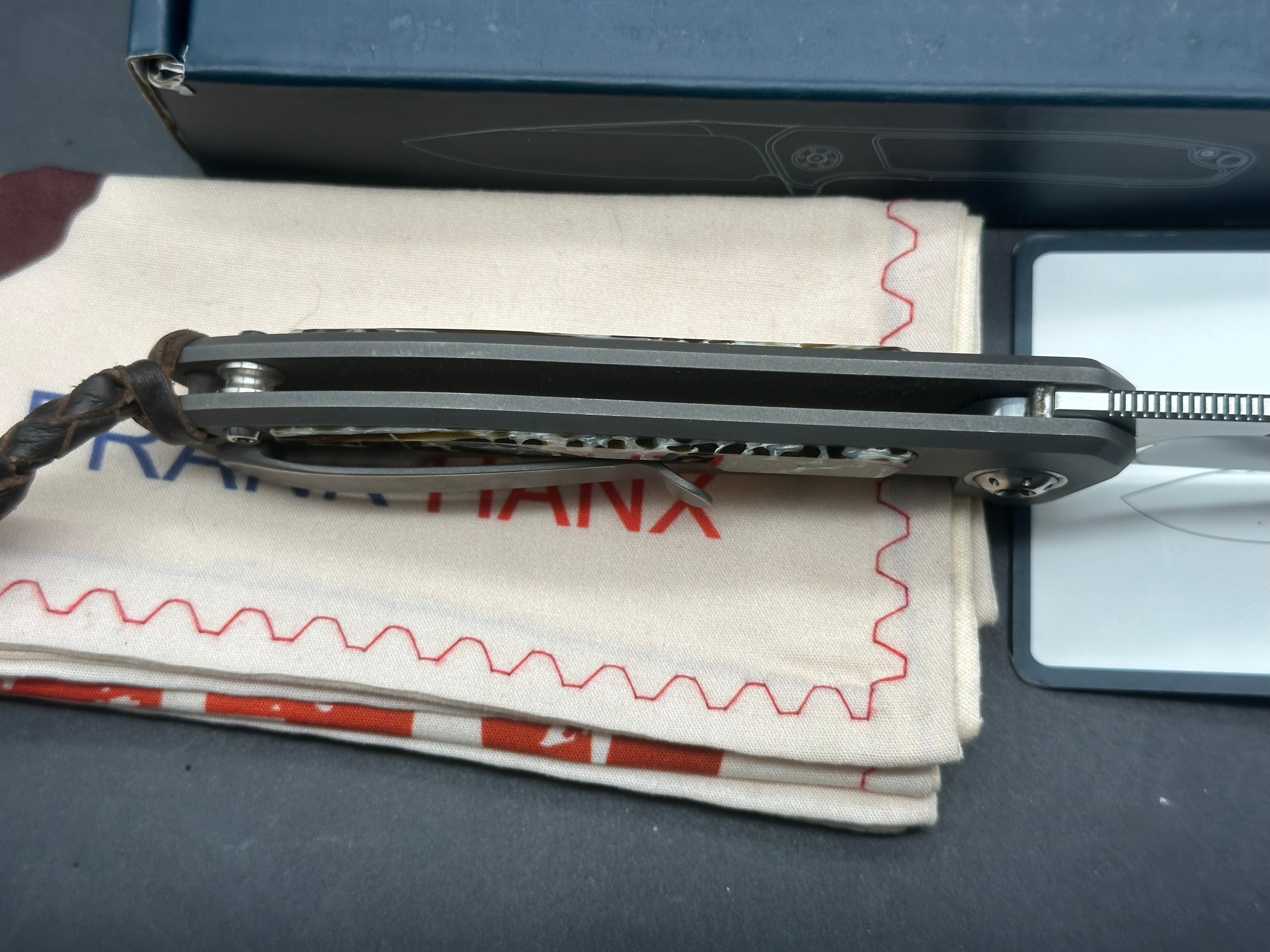 Arno Bernard iMamba flipper in Kudu bone
